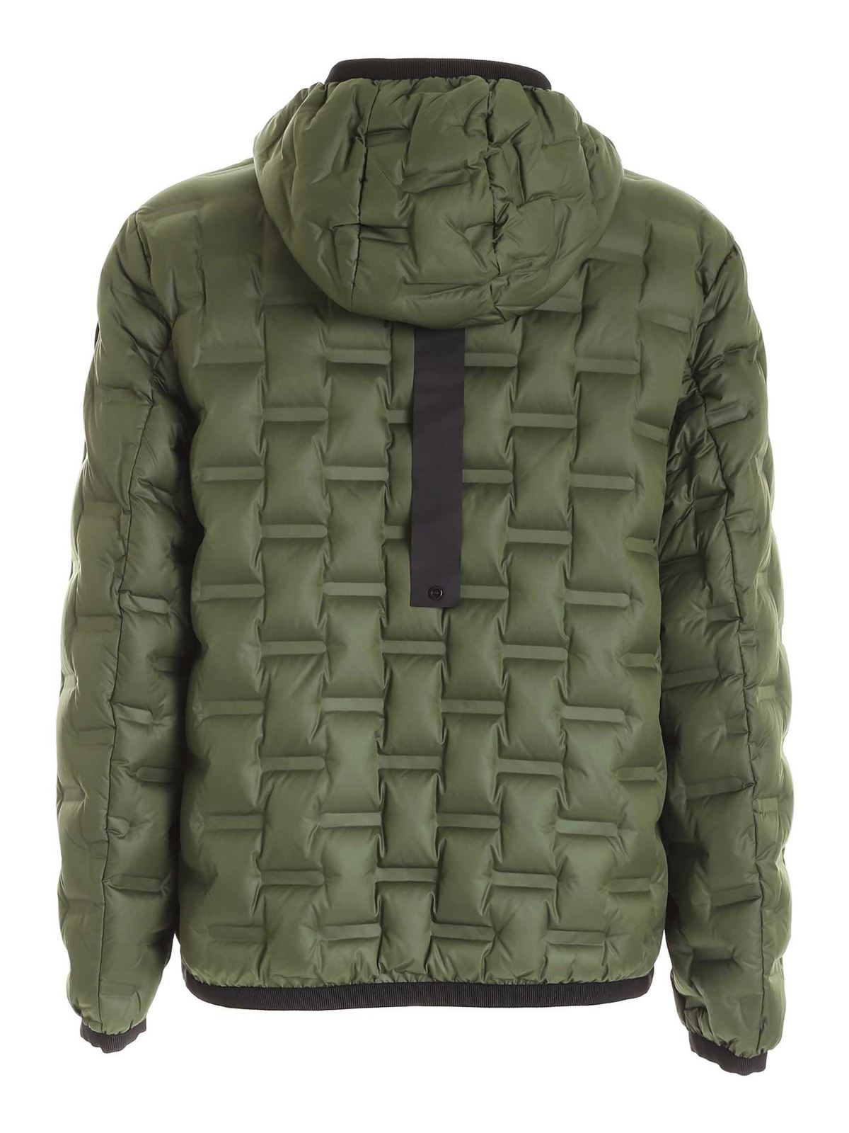 Colmar Originals Green quilted hooded puffer jacket|12531VB479