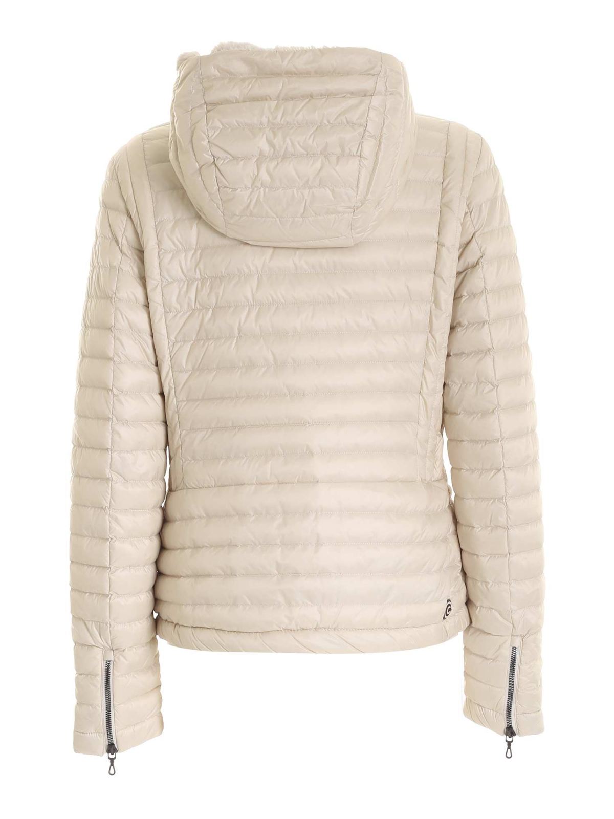 Padded jackets Colmar Originals - Hooded down jacket in ivory