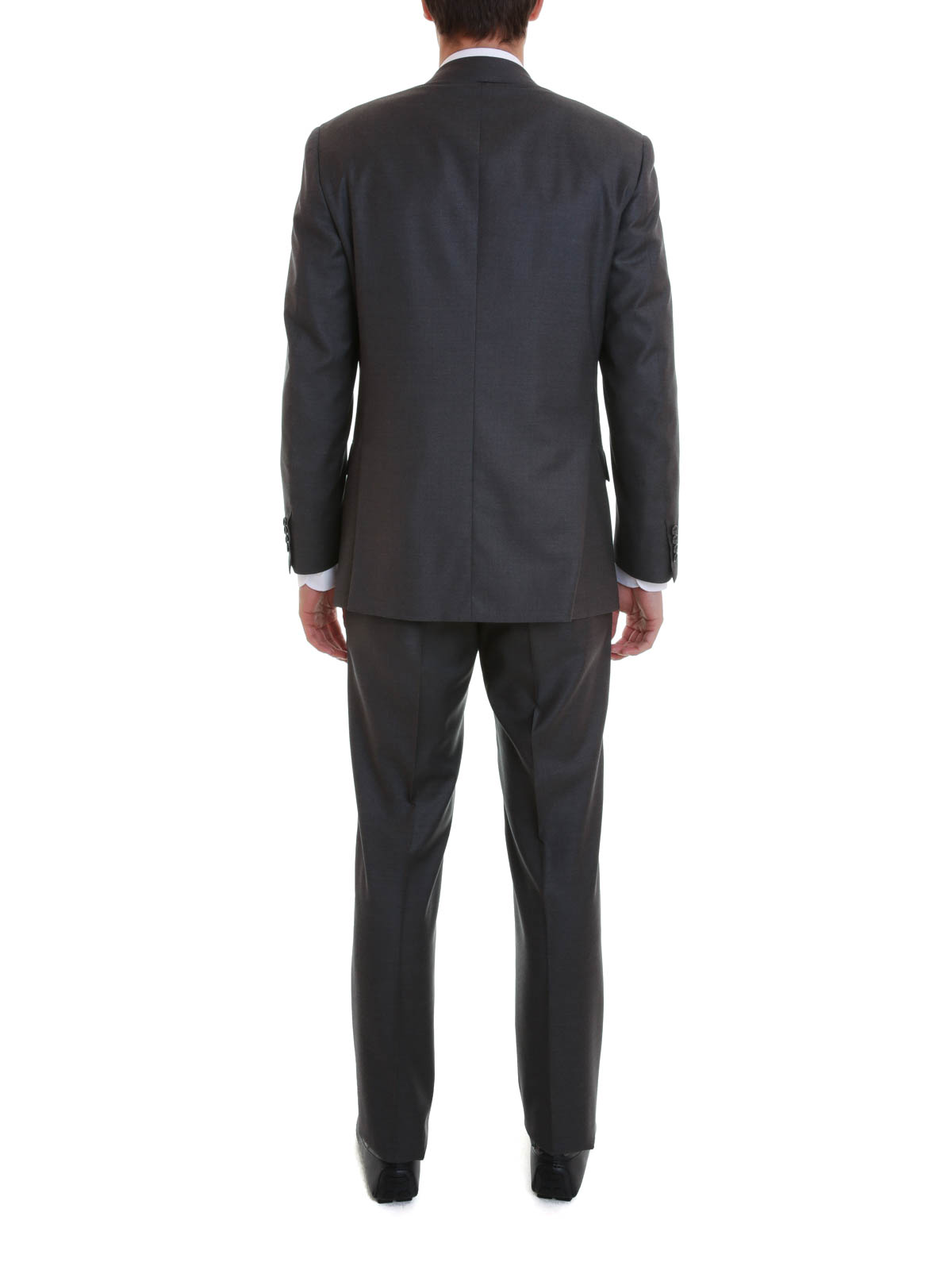 Shop Brioni Colosseo Wool Suit In Gris