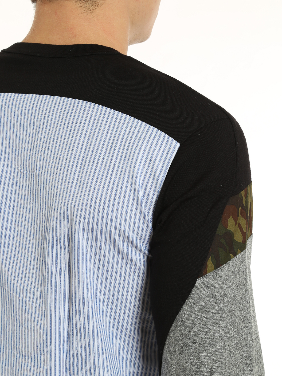 Comme Des Garcons Multiple pattern sweater - Multicolour