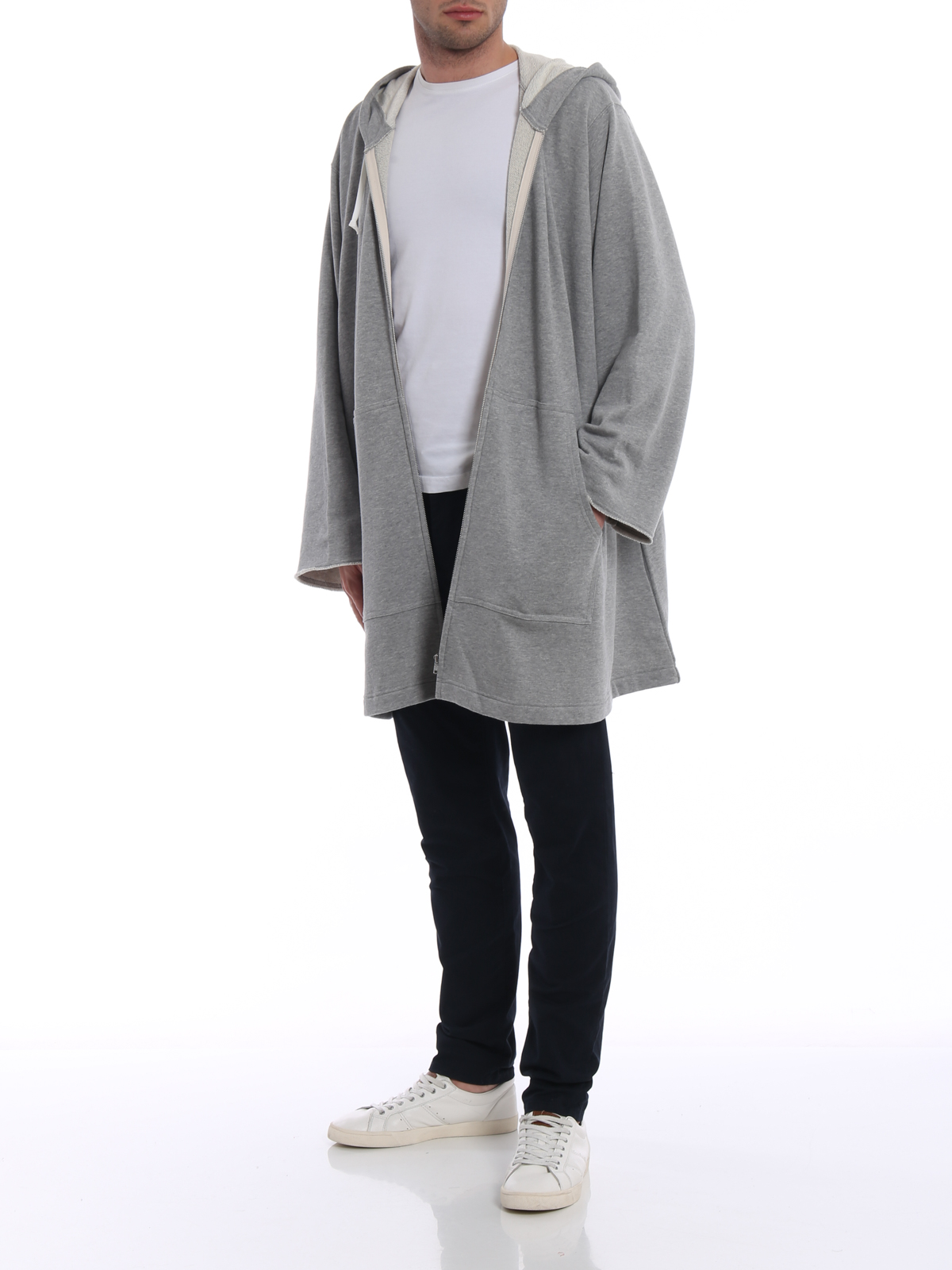 【COMME des GARCONS】OVERSIZED LONG BACK SWEATSHIRT CDGコムデギャルソン 前後アシンメトリースエット-OVERSIZED