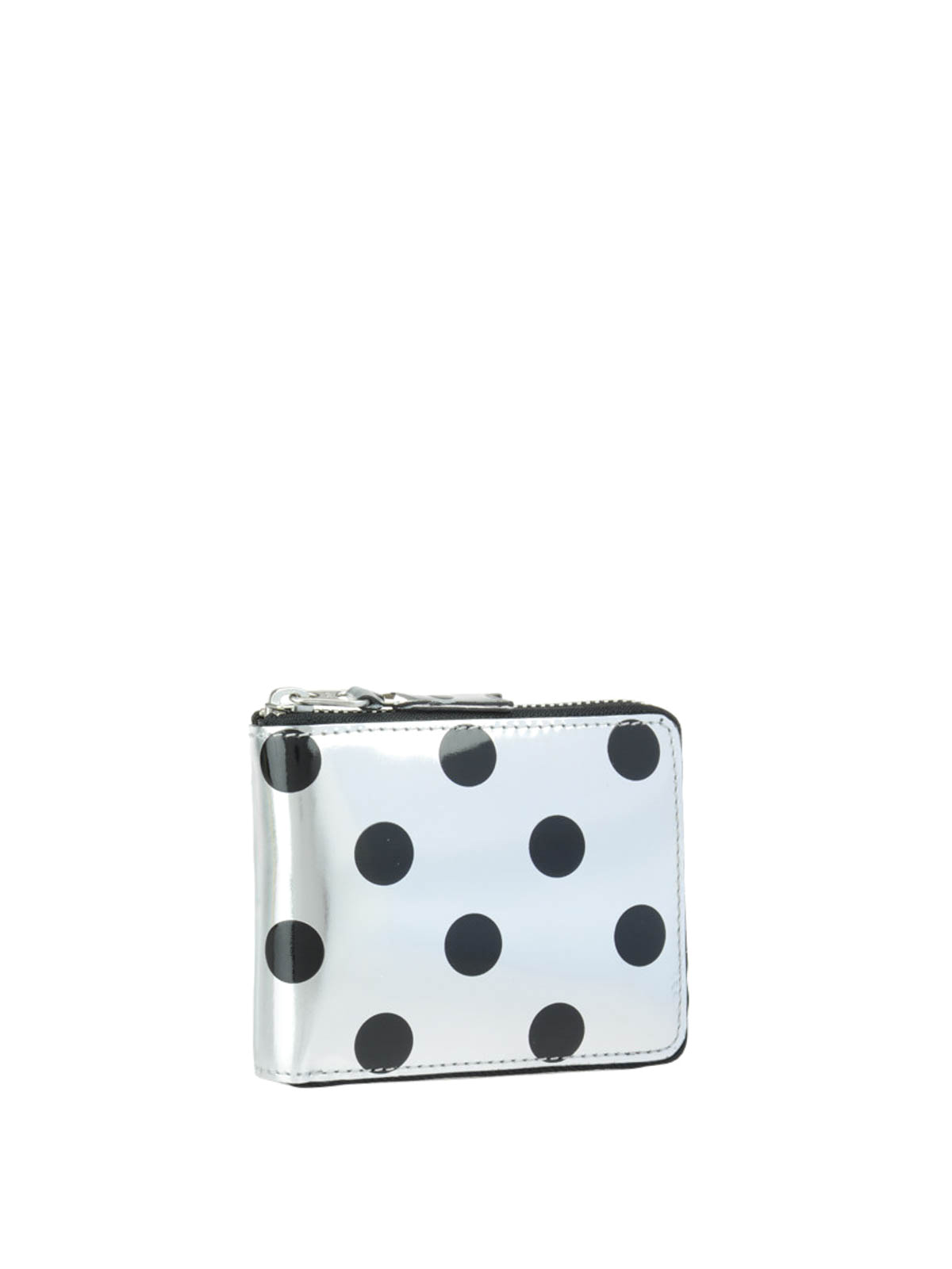 COMME des GARCONS Polka Dot アラウンド ジップ ウォレット Wallets — Polka Dots Printed | DSMNY E-SHOP