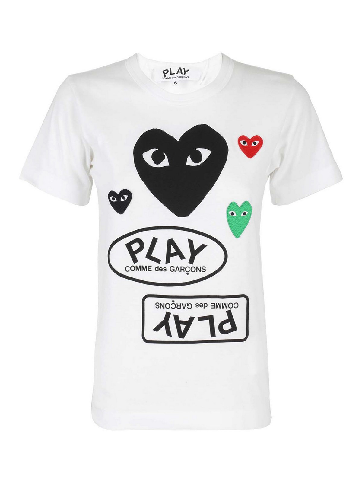 White T Shirt Comme Des Garcons Femme Clothing Brand Comme Des