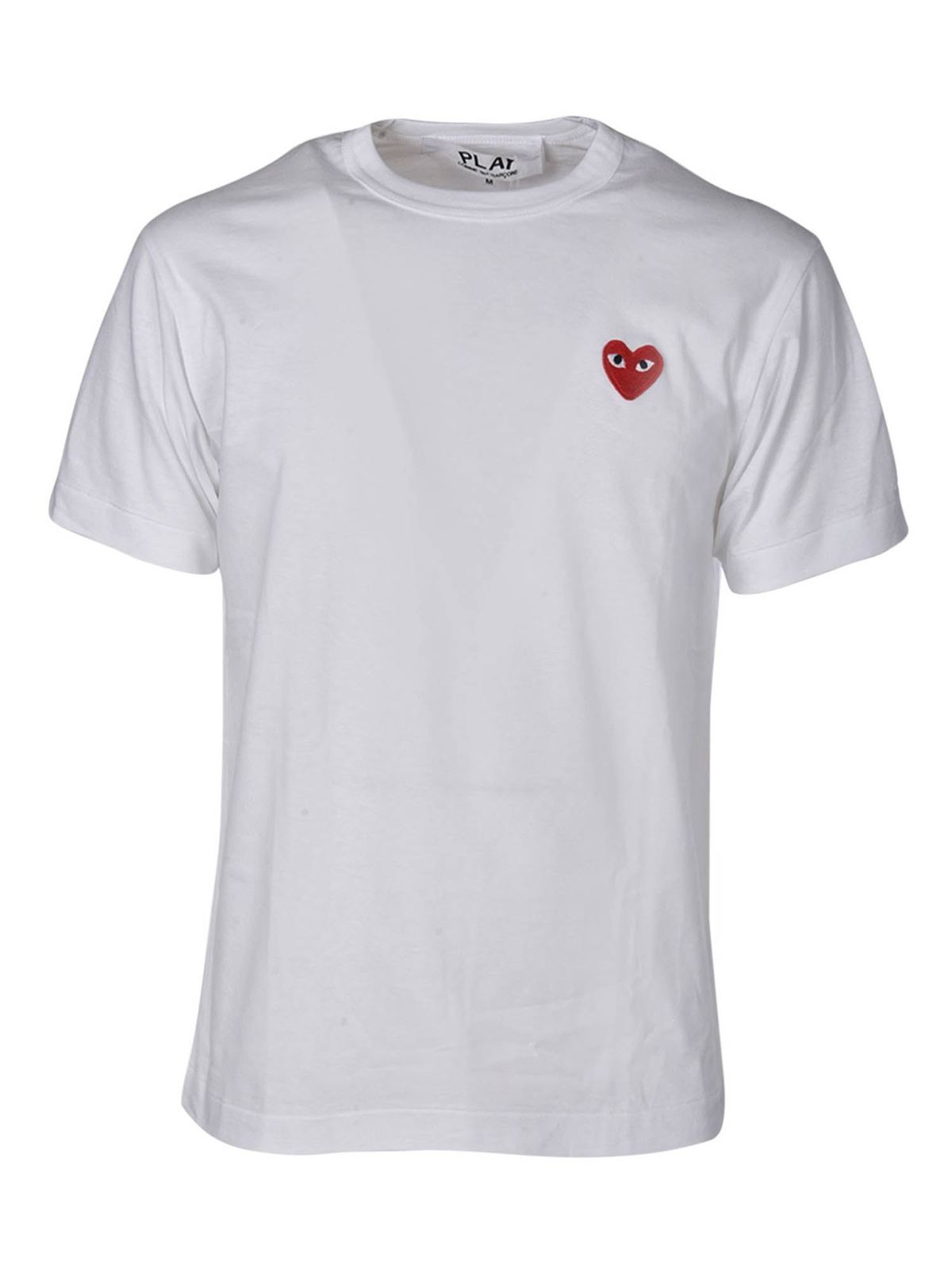 Comme des garcons 2025 tee shirt blanc