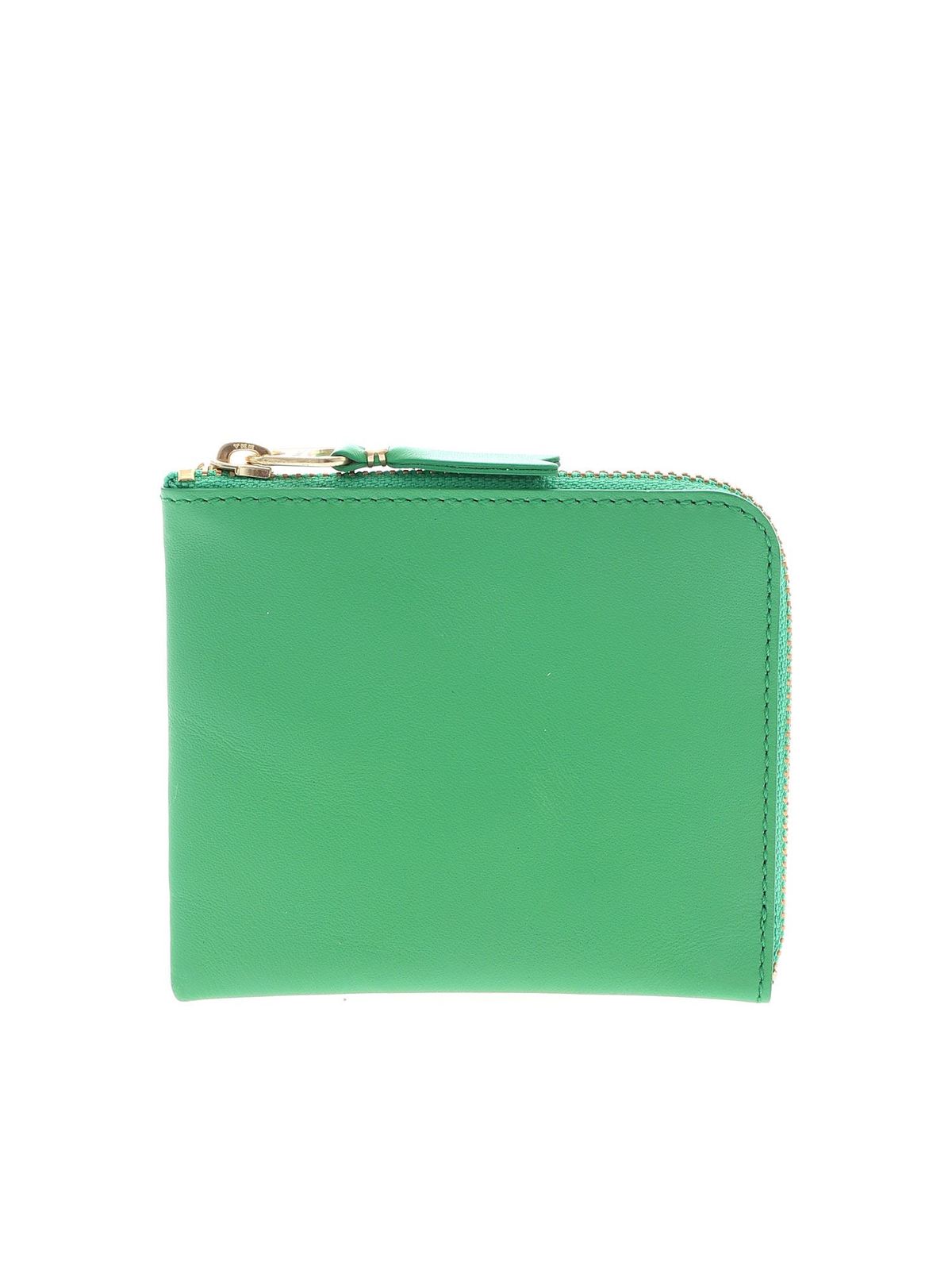 Shop Comme Des Garçons Classic Leather Wallet In Green