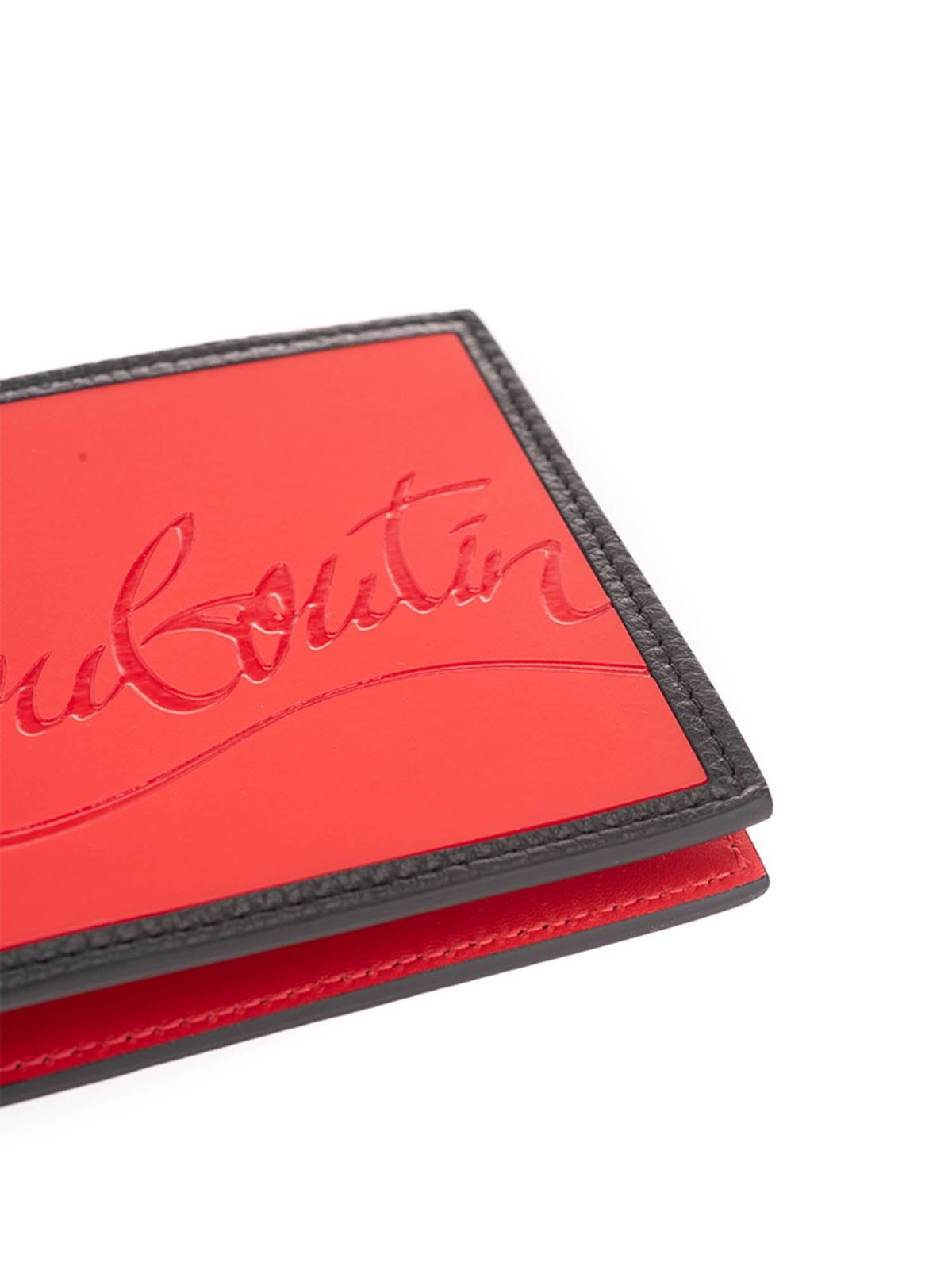Coolcard Sneakers Wallet in Red - Christian Louboutin