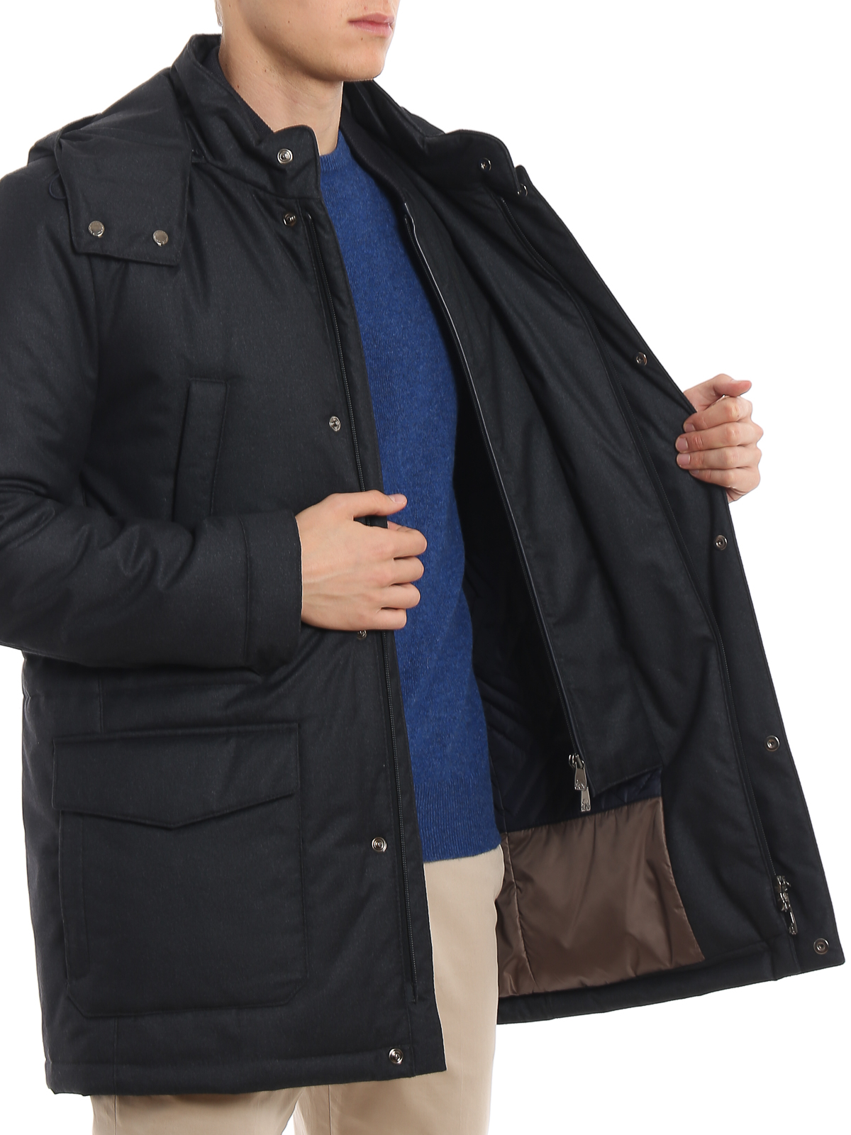 jackets Corneliani - Rower puffer jacket - 8425B99820132021
