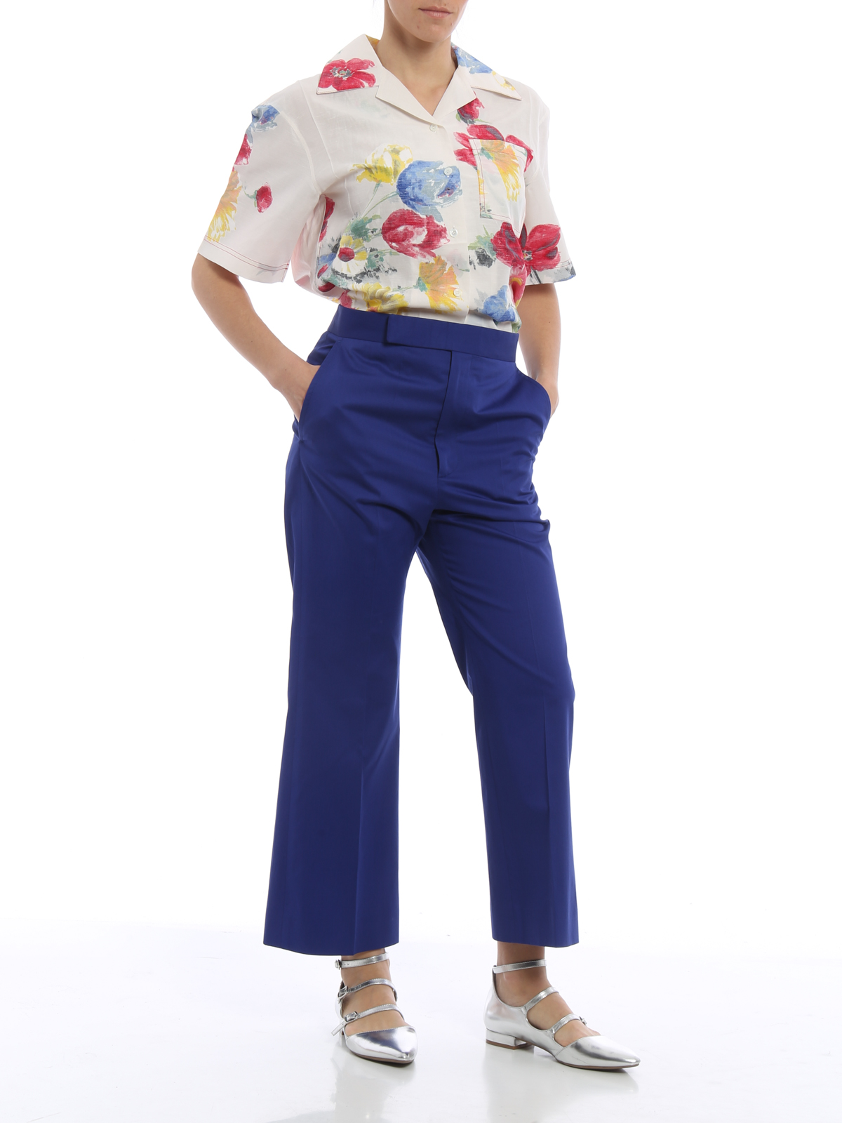 Casual trousers Céline - Cotton chino trousers - 419A21S030MDC01