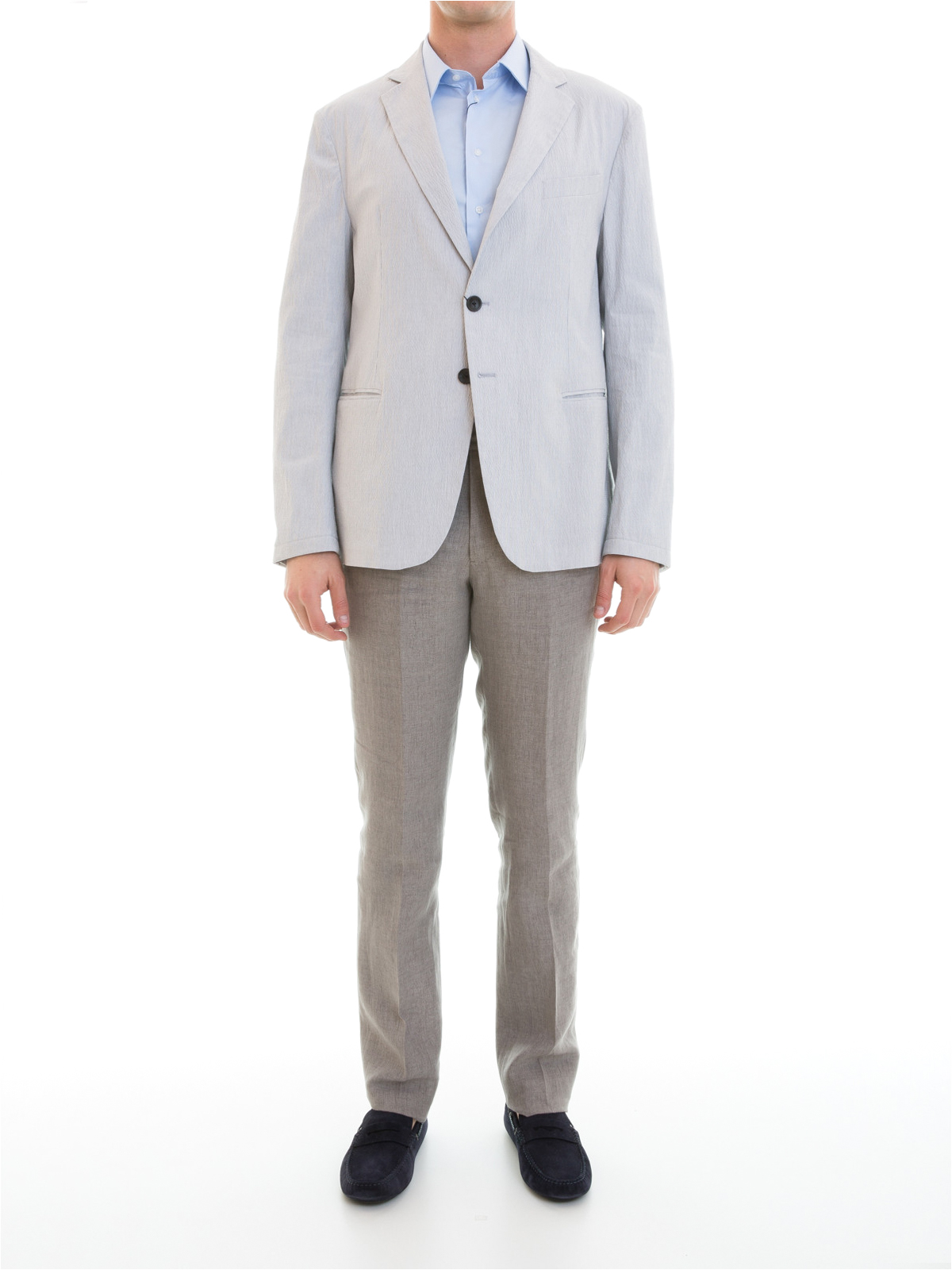 Blazers Armani Collezioni - Cotton unstructured blazer