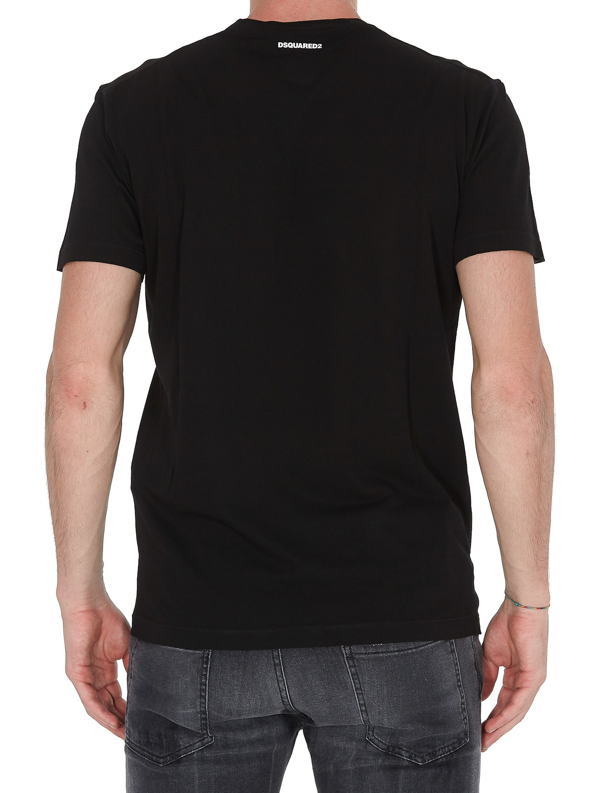 Tシャツ・カットソー DSQUARED2 Men T-shirt Black S74GD0946D20020 900 DSQUARED2 ディースクエアード メンズ Tシャツ ICON S79GC0068