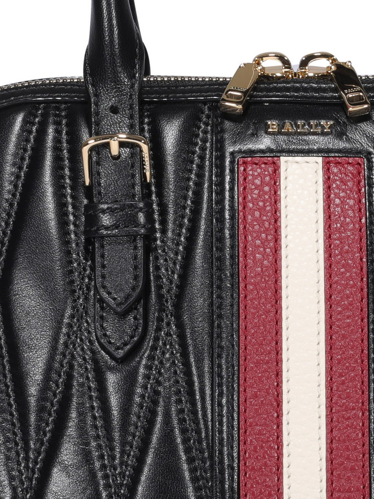 Bally Quilted Leather Hand Bag