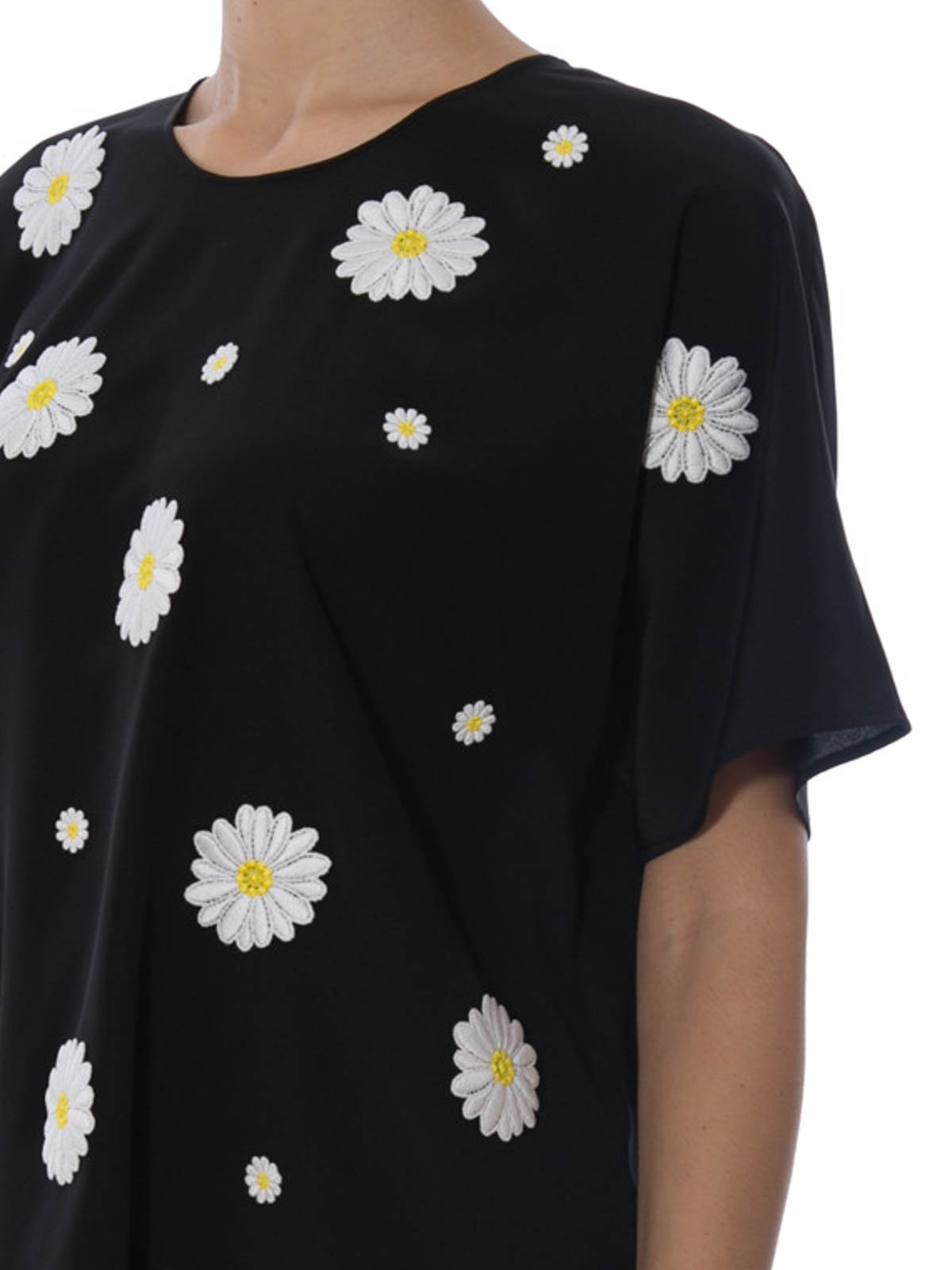 blusa negra dolce gabbana