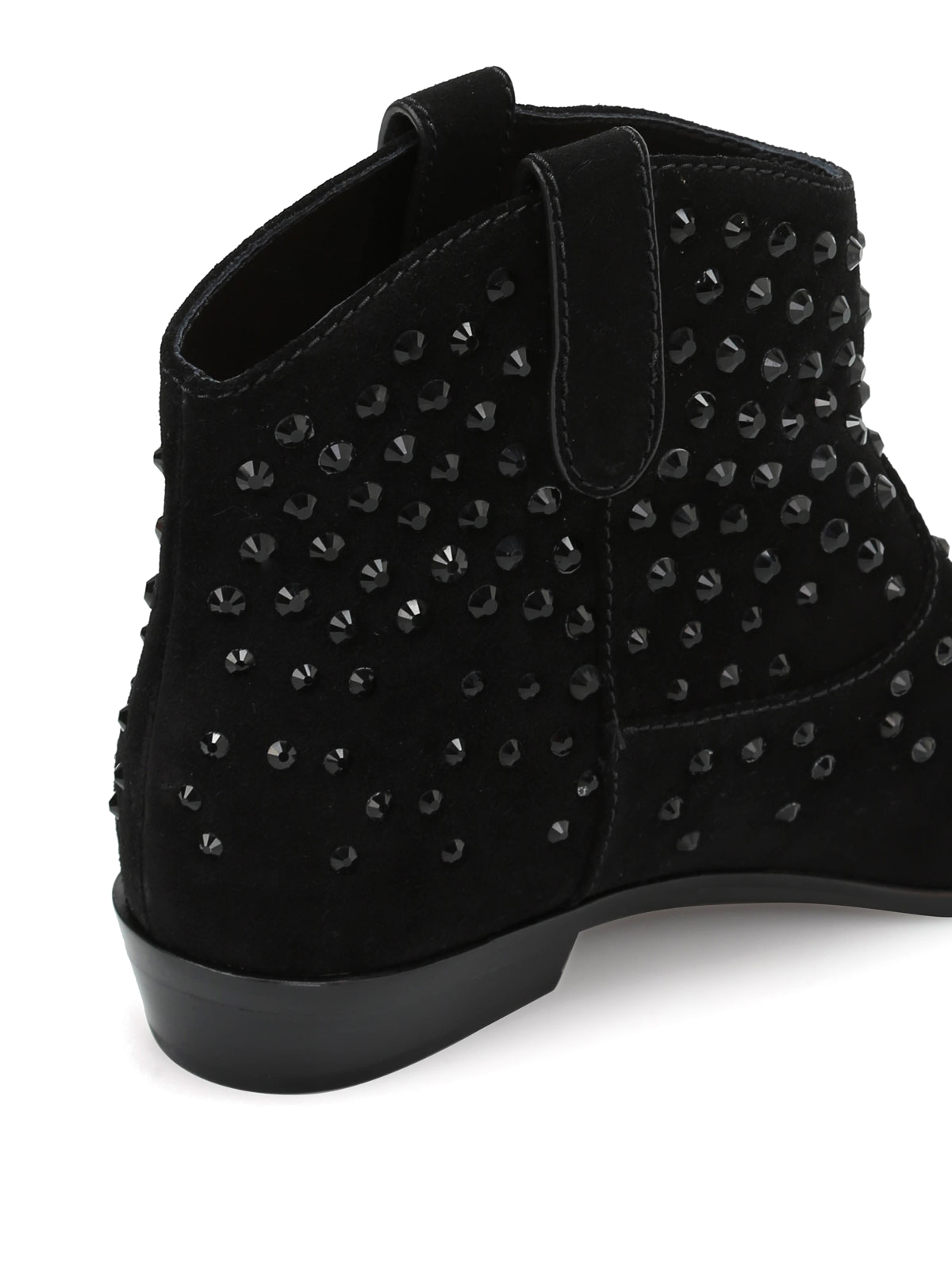 michael kors suede booties