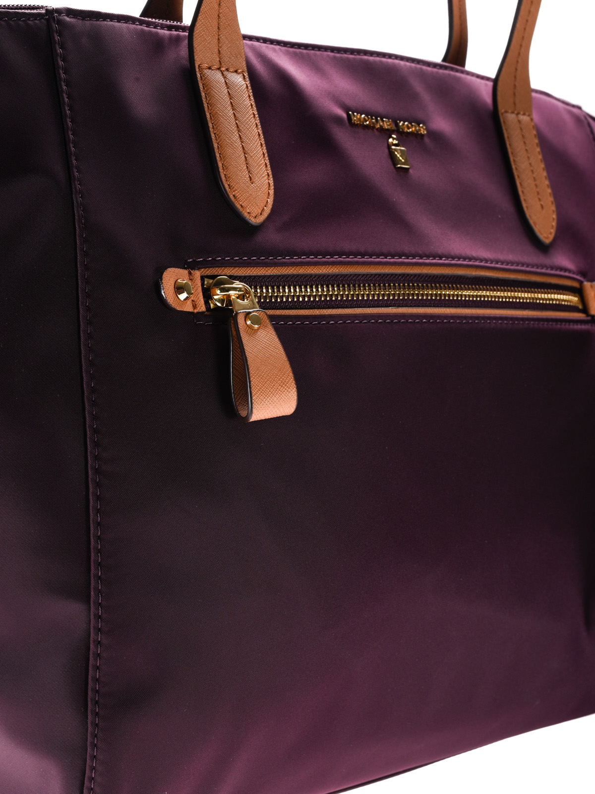 Michael Kors Purple Tote Bags