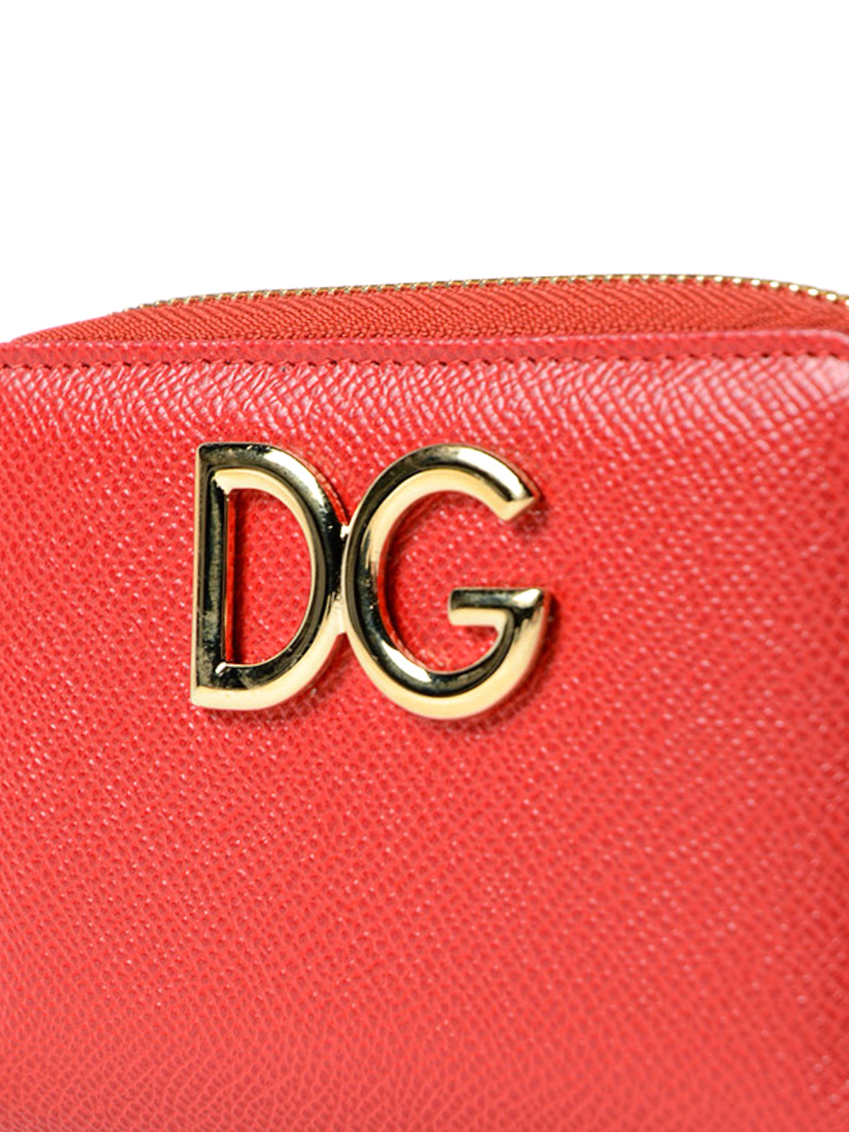 Wallets & purses Dolce & Gabbana - Dauphine leather compact wallet