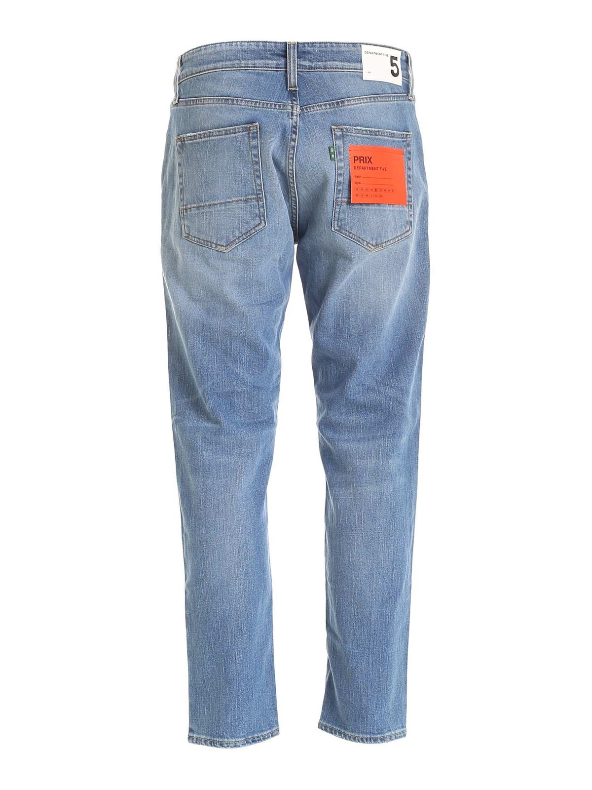Department Prix faded jeans in blue Blue Men U21D05D2101100