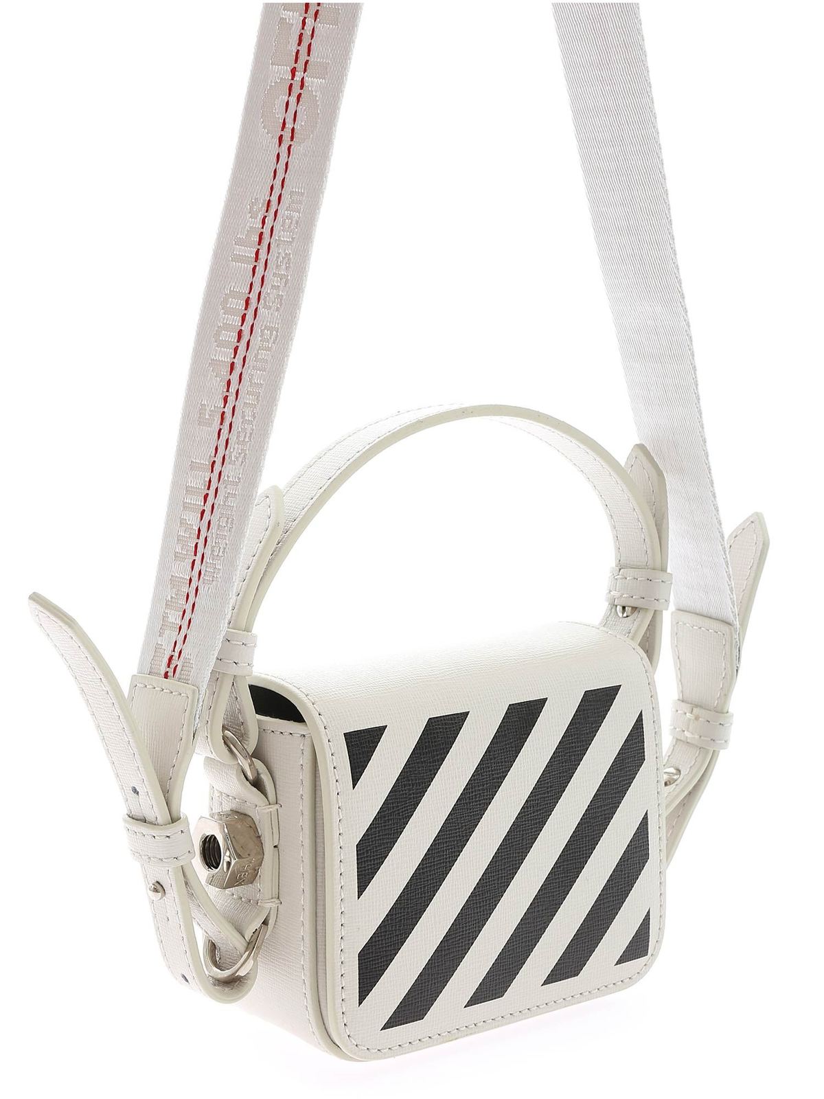 Off-White™ Monochrome Mini Baby Flap Shoulder Bag