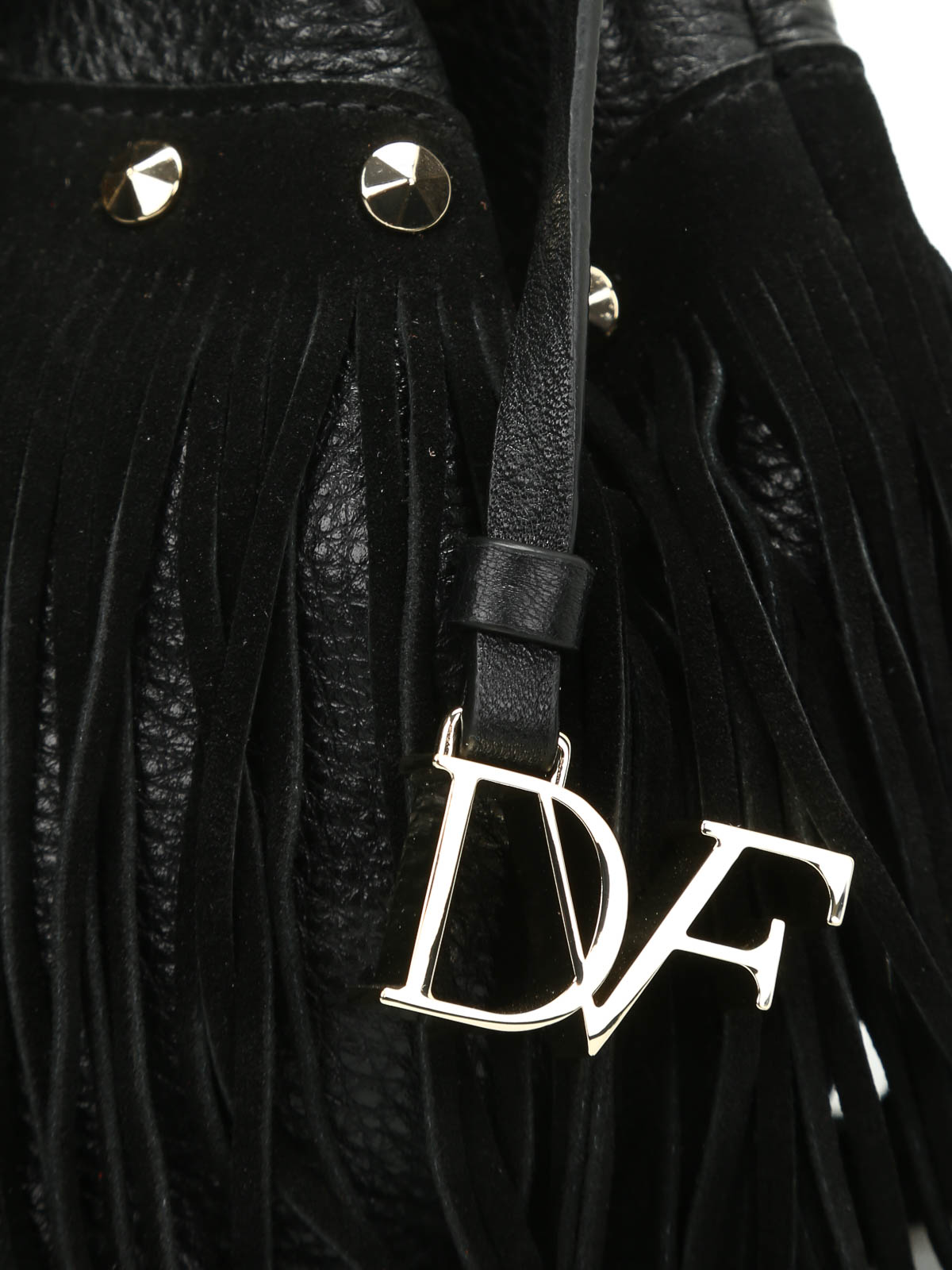 Diane Von Furstenberg Fringed Bucket Bag