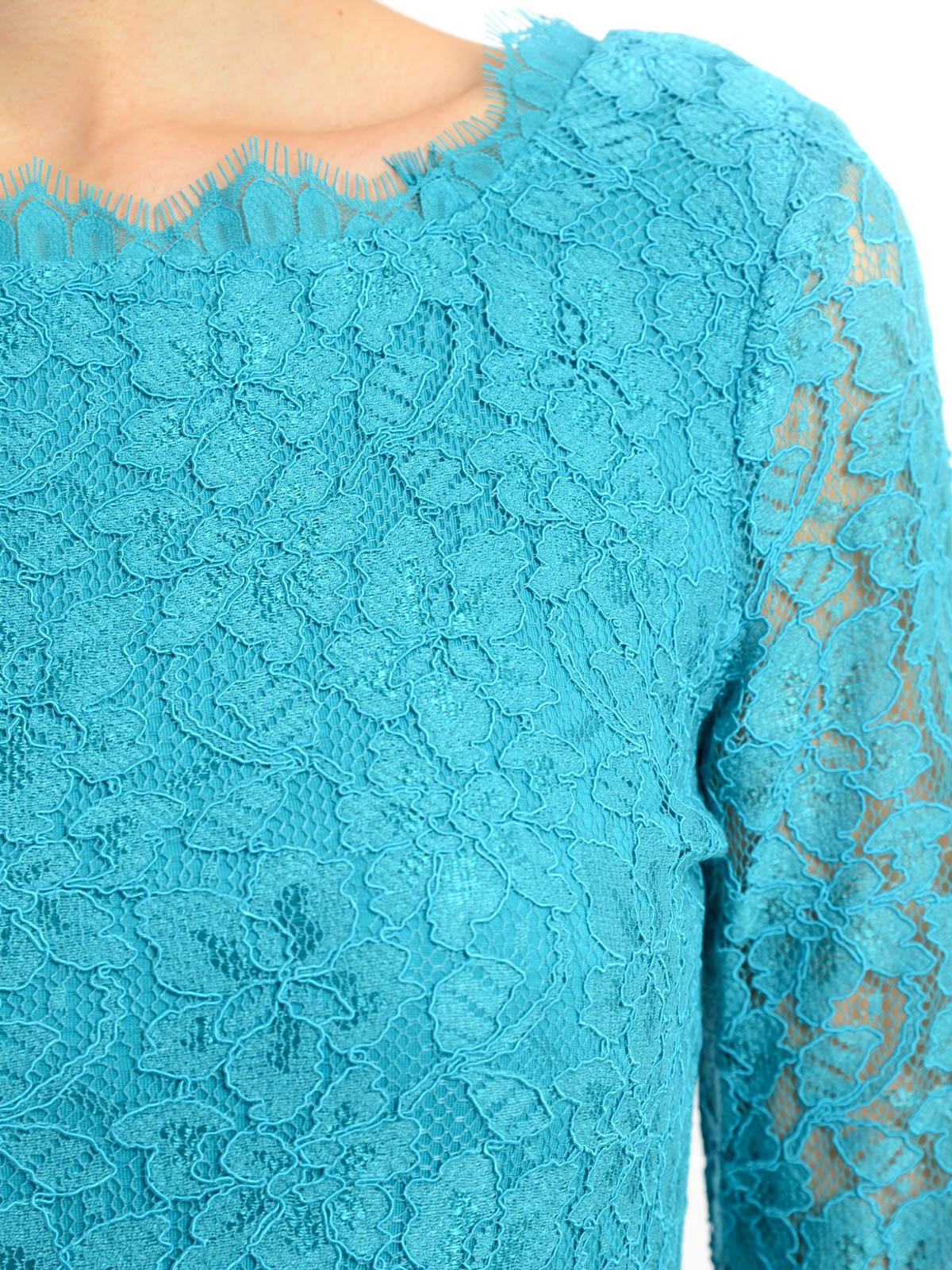 Diane Von Furstenberg Zarita Long lace dress - Women|D758601N15