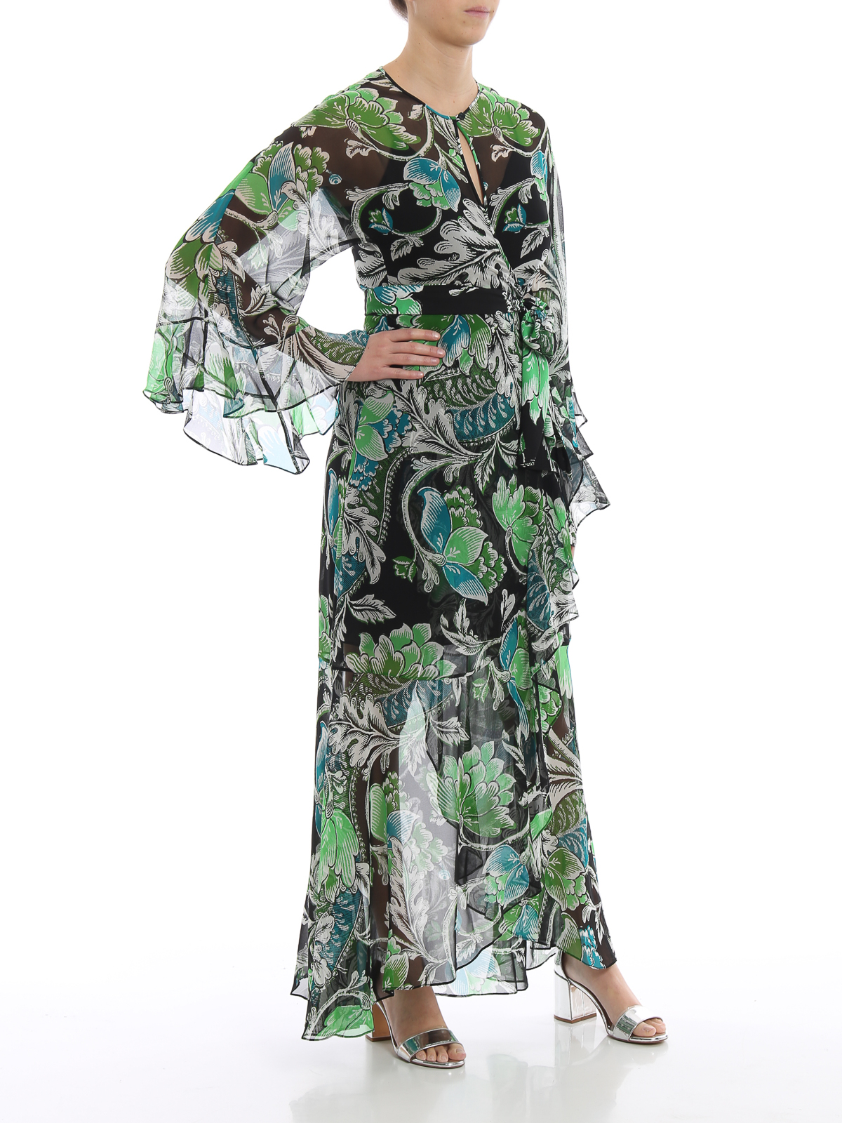 Diane Von Furstenberg Maxi Wrap Dress