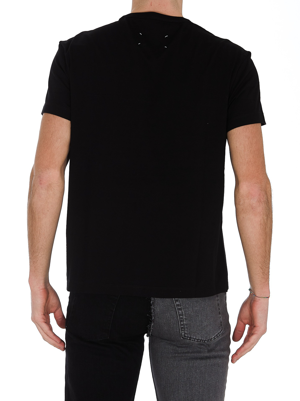 Shop Maison Margiela Camiseta - Negro