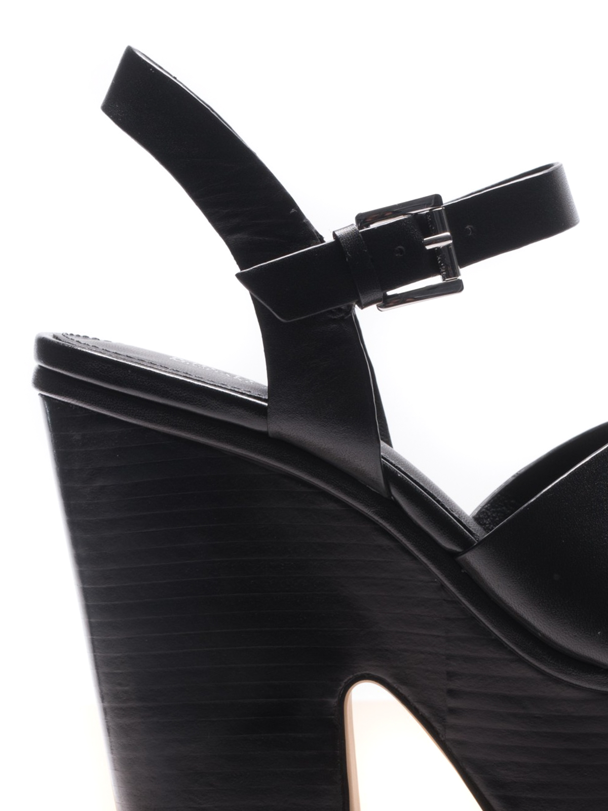 Michael Michael Kors Divia Platform Sandals  Black Sandals Shoes   WM542344  The RealReal