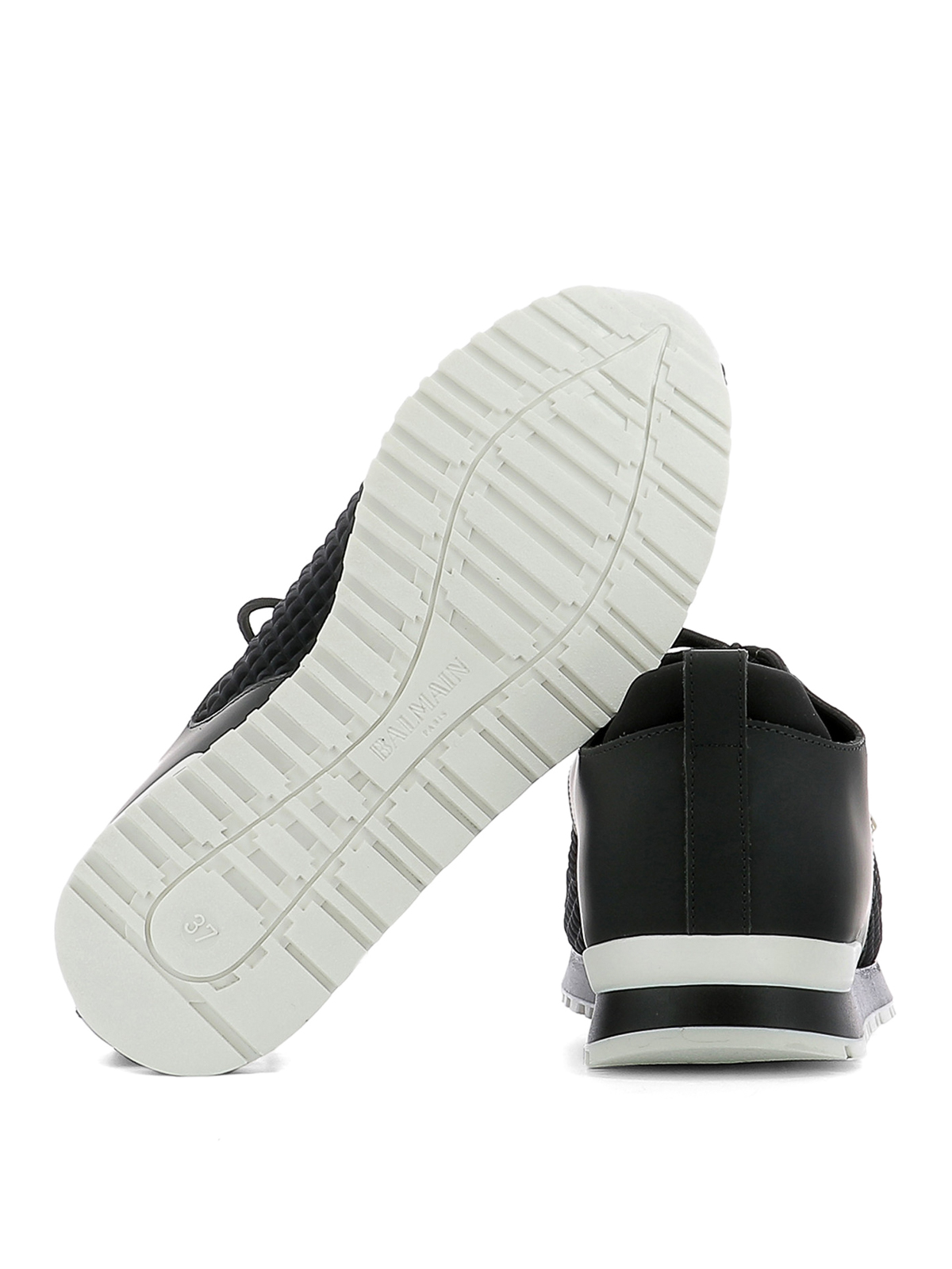 parti astronaut handling Trainers Balmain - Doda neoprene futuristic shoes - S7CBL020123176