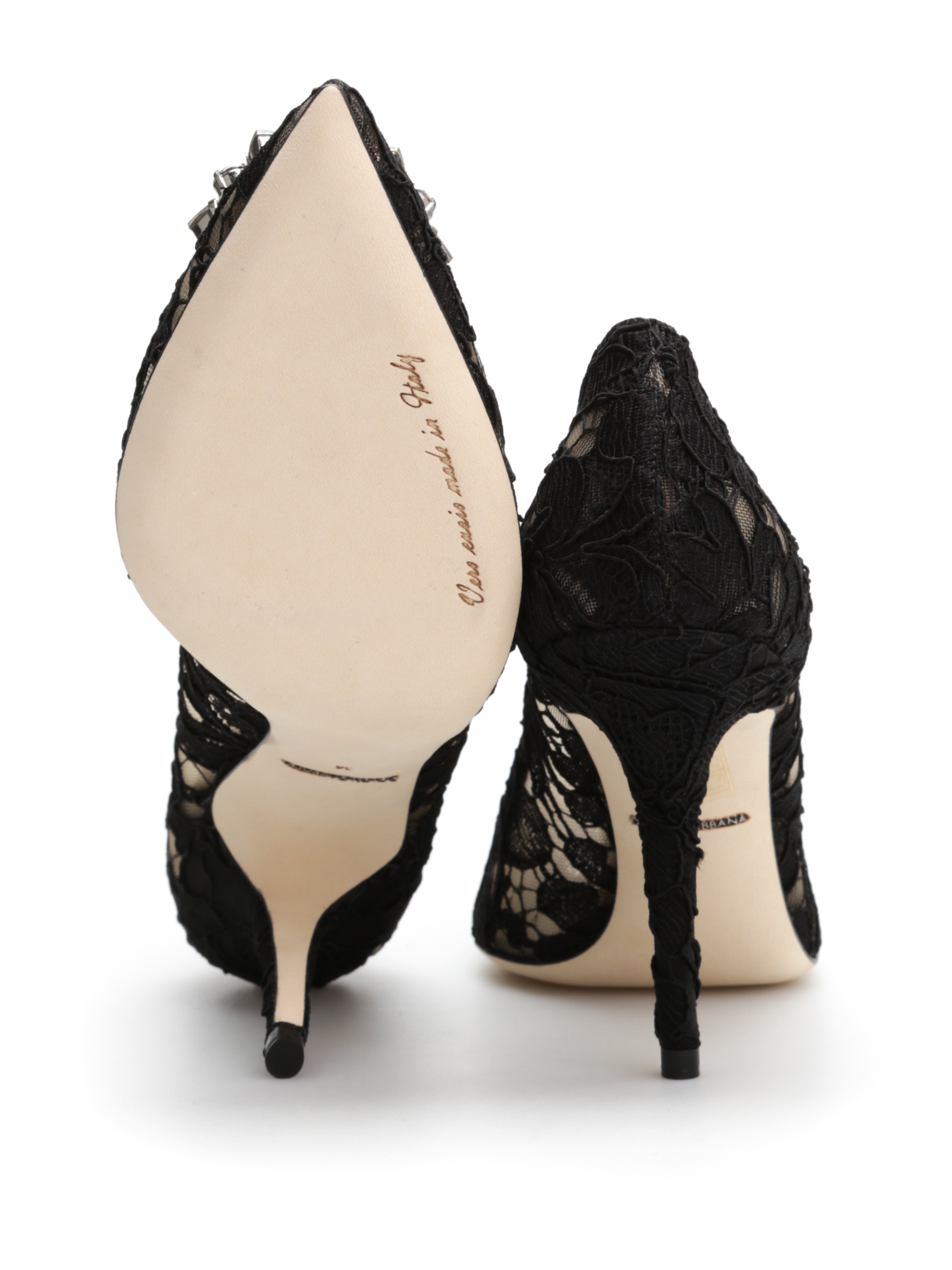 Shop Dolce & Gabbana Bellucci Court Shoes In Black