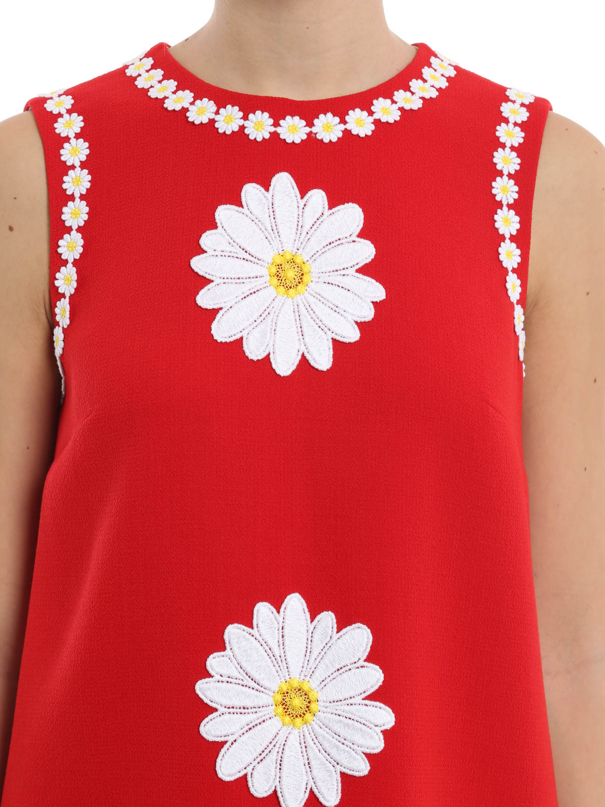 Dolce & Gabbana Daisy A-line dress - Red - Women|F6UM5ZFU2TZR0365 Dolce & Gabbana Daisy A-line dress - Red - Women|F6UM5ZFU2TZR0365