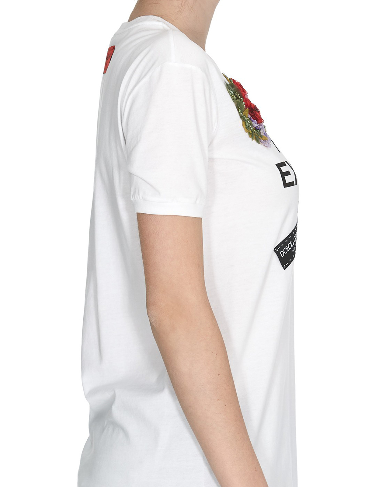 Dolce & Gabbana Fashion Explosion organdie flower Tee
