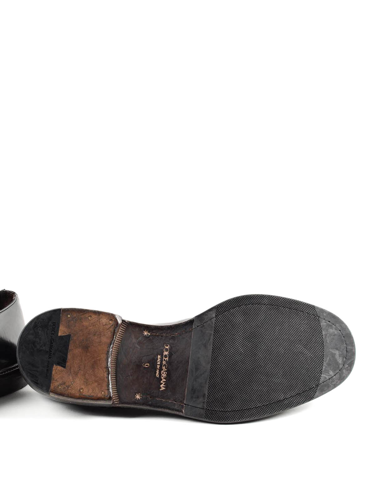 Dolce & Gabbana Leather Oxford shoes - Black|A20021A182880999