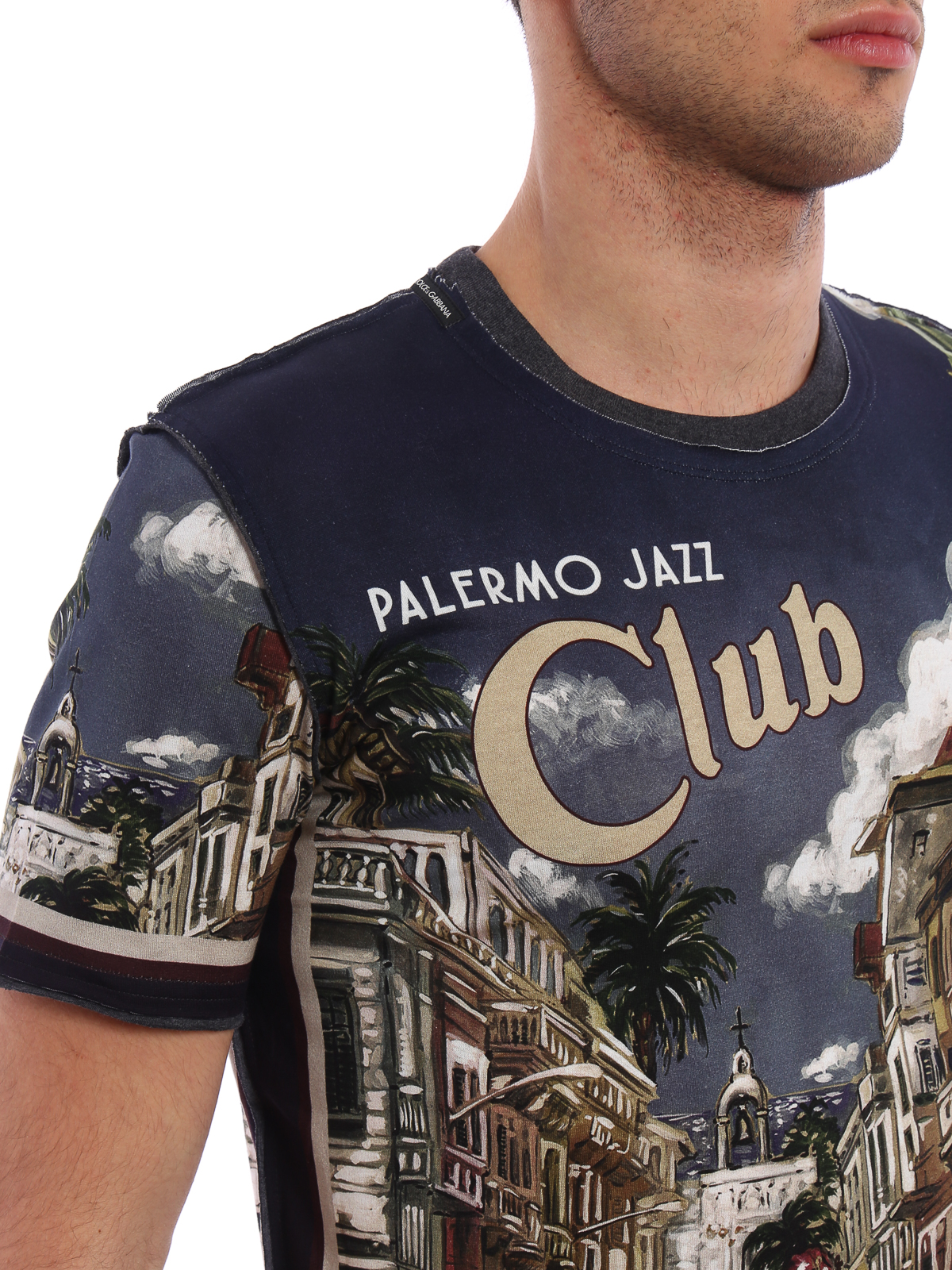 Camisetas Dolce & Gabbana - Camiseta Multicolor Para - G8HC7THP7C9HD975