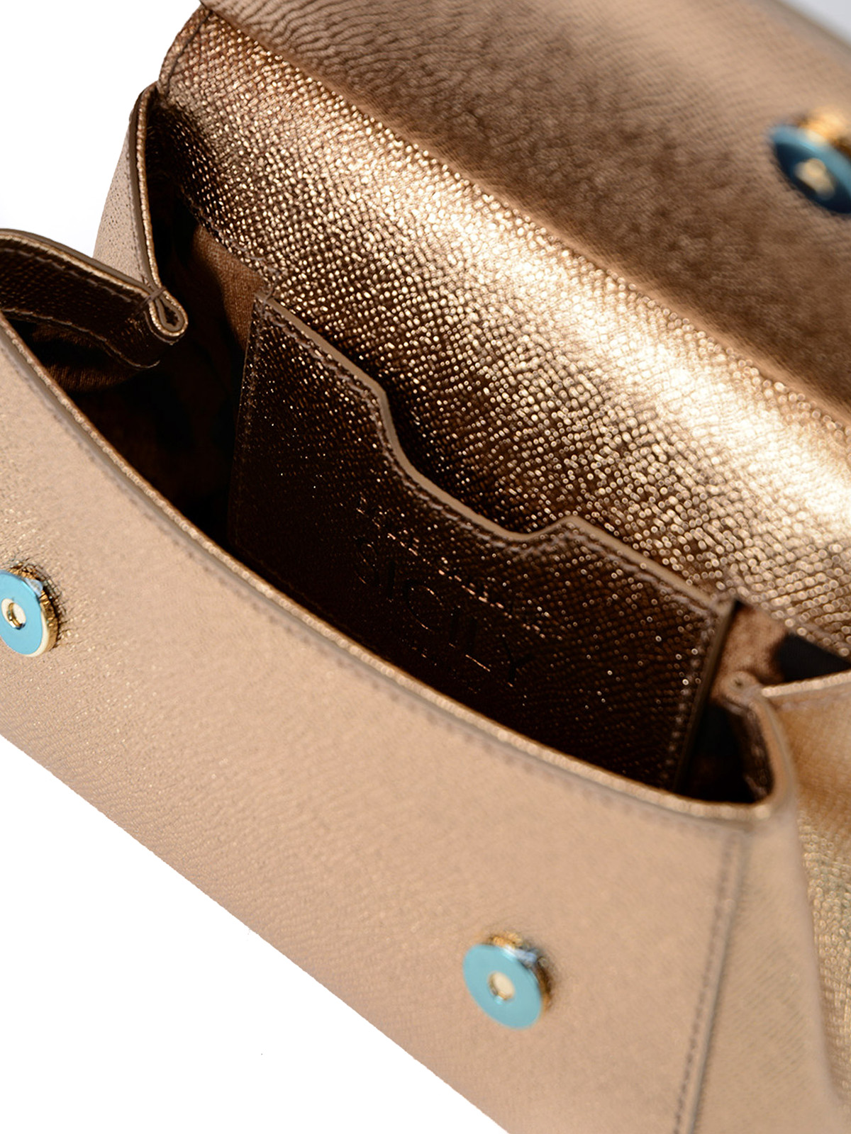 Cross body bags Dolce & Gabbana - Sicily Mini leather clutch -  BB6387AP28787498