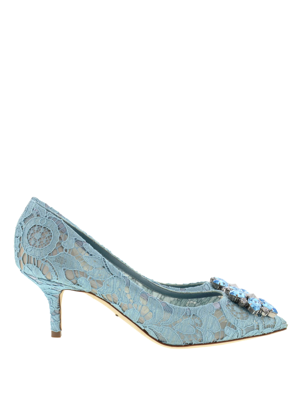 Shop Dolce & Gabbana Zapato De Salón Bellucci In Light Blue