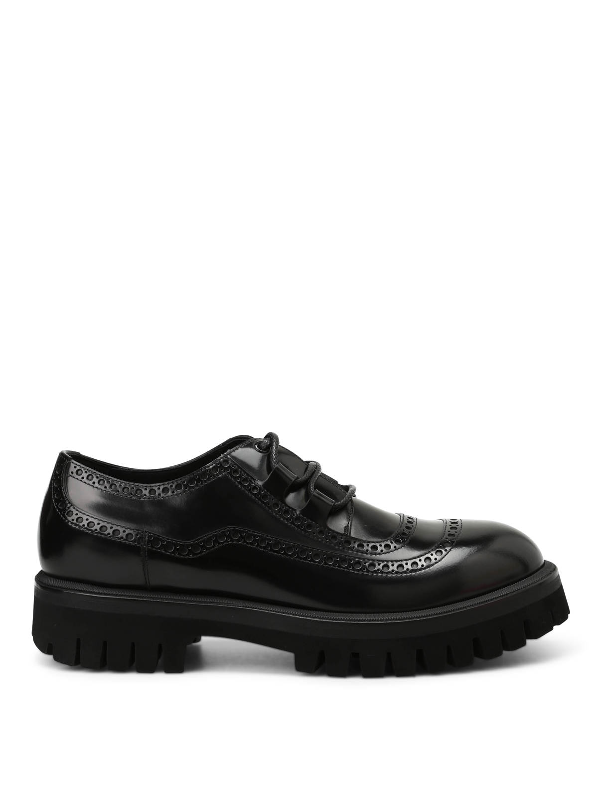 Dolce & Gabbana Correggio leather derby shoes | A10095AC46080999