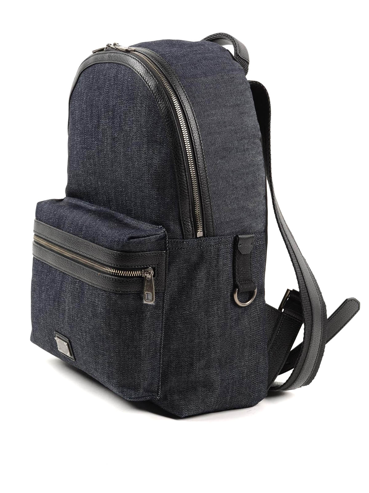 Denim backpacks online on sale