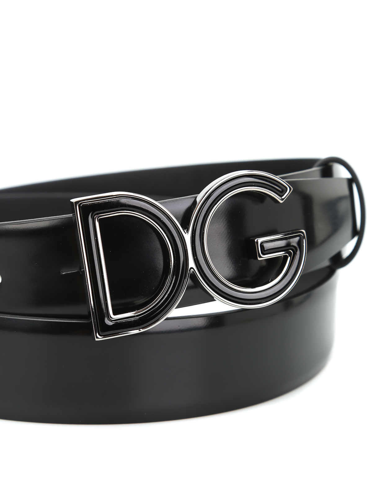 Cinturones Dolce & Gabbana - Cinturón Negro Para Hombre BC3980AI09280999