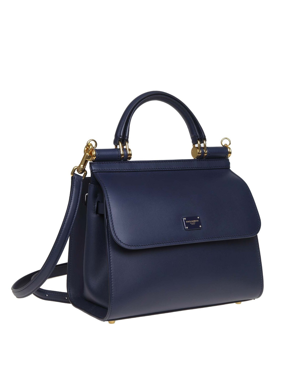 Bowling bags Dolce & Gabbana - Sicily Love medium light blue bag -  BB6002AS50581600