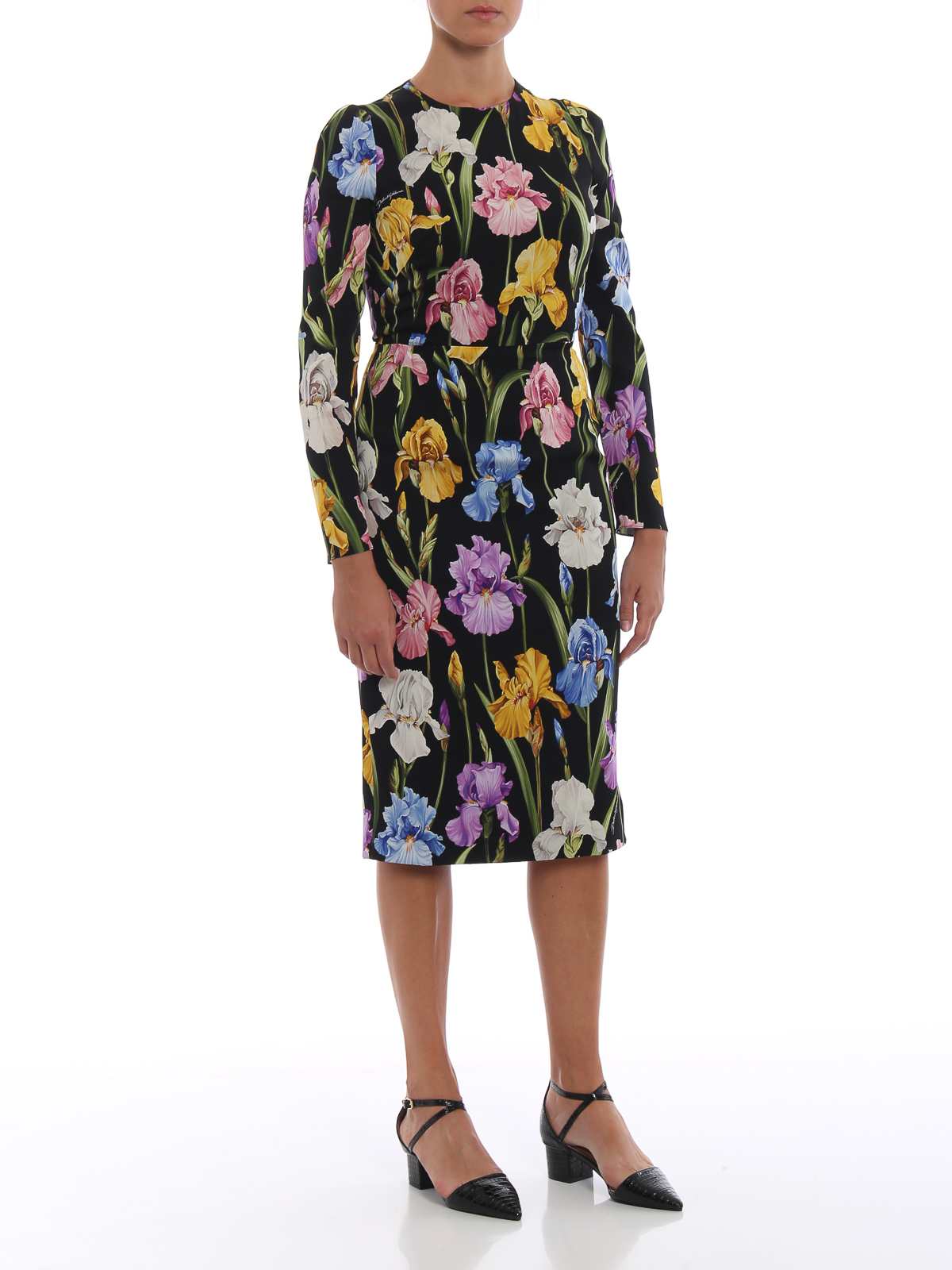 【関税&送料込】Dolce & Gabbana Printed Stretch Silk Dress DOLCE&GABBANA Maiolica printed stretch-silk kaftan | NET-A