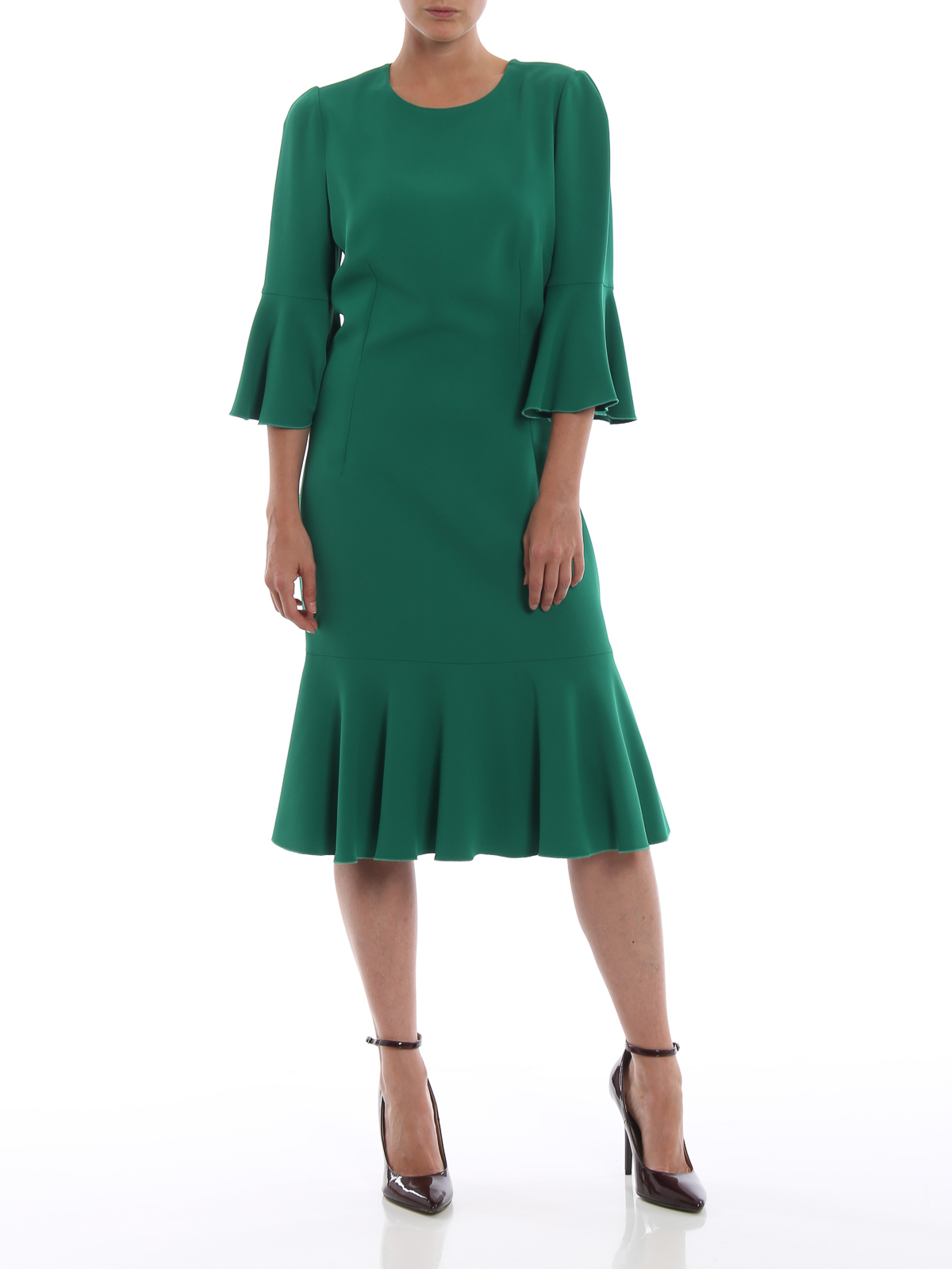 Dolce & Gabbana Viscose blend crepe de chine cocktail dress|F6A8JTFURDVV0403 Dolce & Gabbana Viscose blend crepe de chine cocktail dress|F6A8JTFURDVV0403