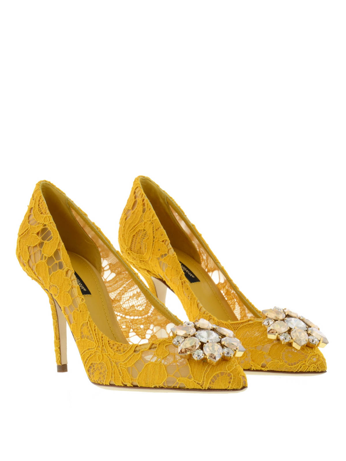 Shop Dolce & Gabbana Zapato De Salón Amarillo
