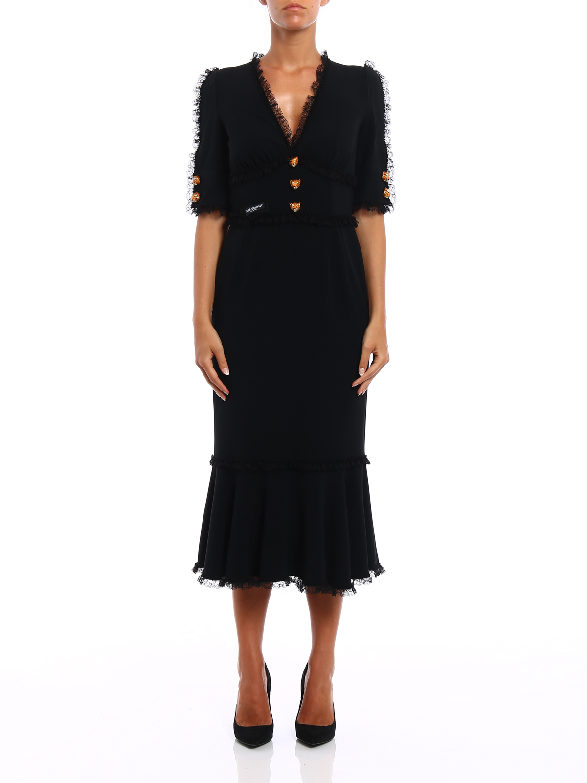 Aanpassing handelaar Gewaad Evening dresses Dolce & Gabbana - Nuovo Rinascimento mermaid dress -  F65J2ZFURDVN000