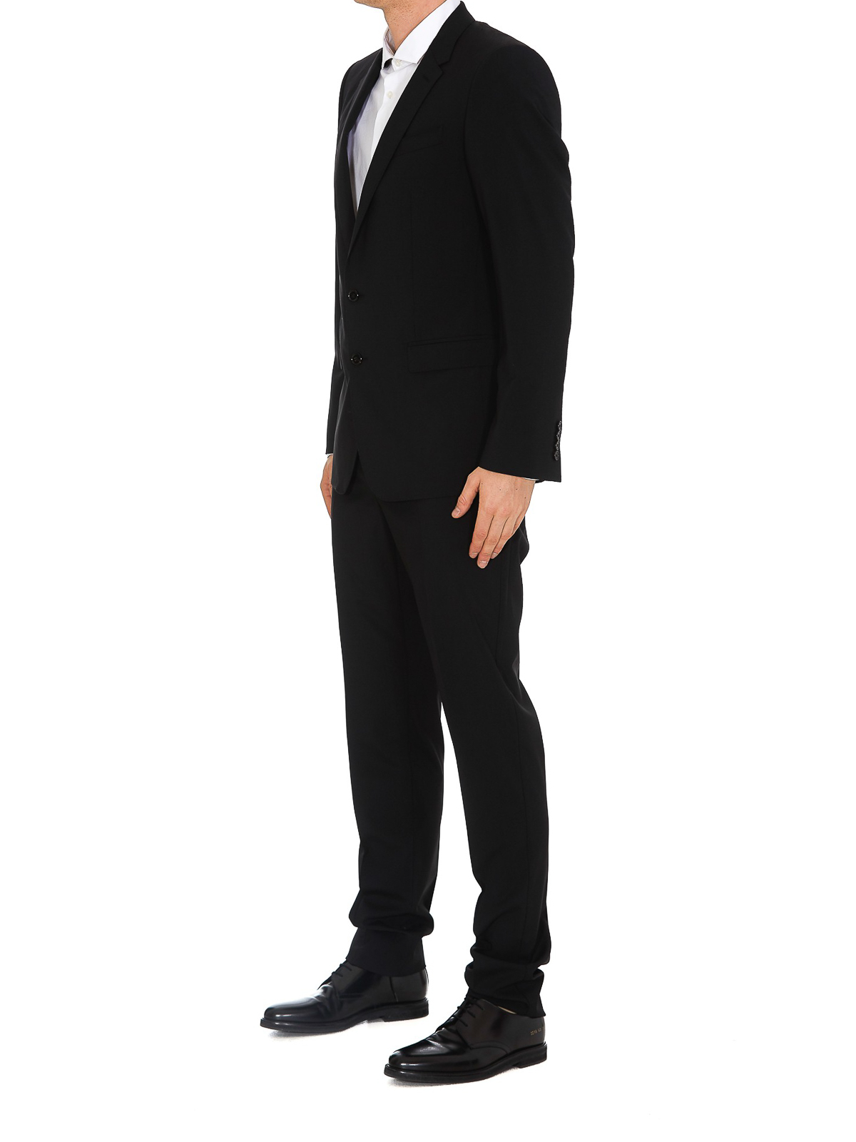 Shop Dolce & Gabbana Wool Two-piece Suit In Negro