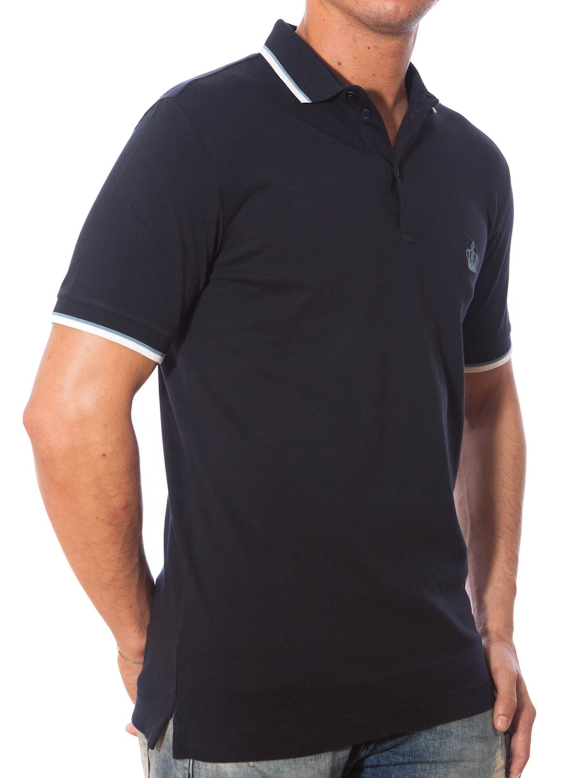 Dolce & Gabbana Stitched logo polo shirt - Men