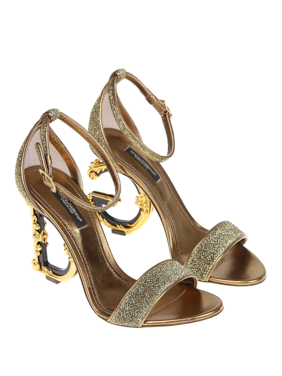 Dolce and hot sale gabbana lurex sandals