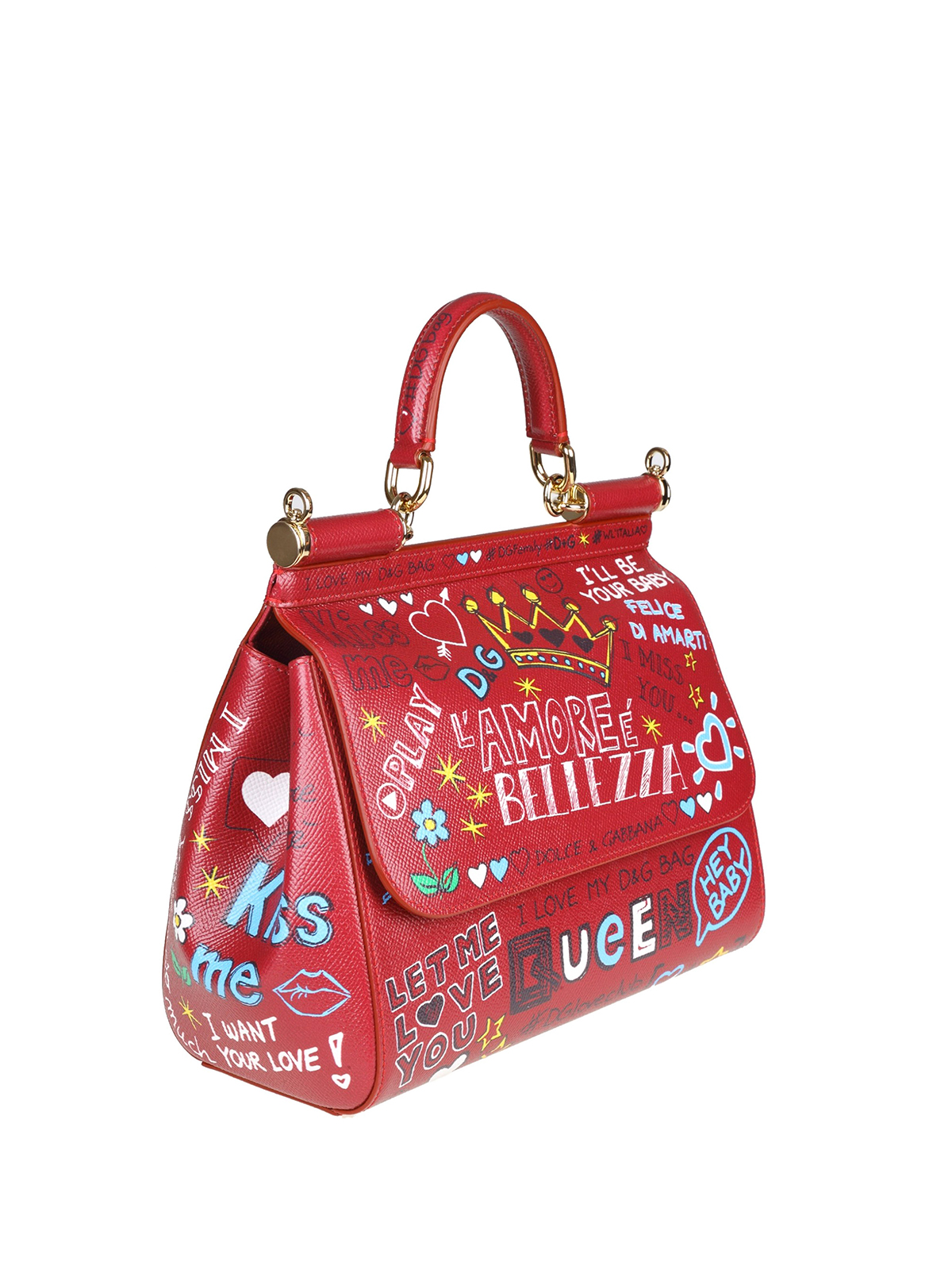 Dolce & Gabbana You Make Me Love You Miss Sicily Small Handbag