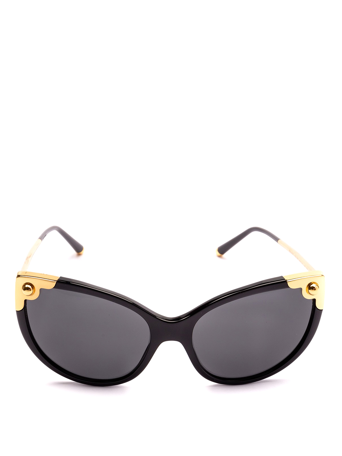 Dolce & Gabbana Cat eye sunglasses with gold tone details  display picture 1