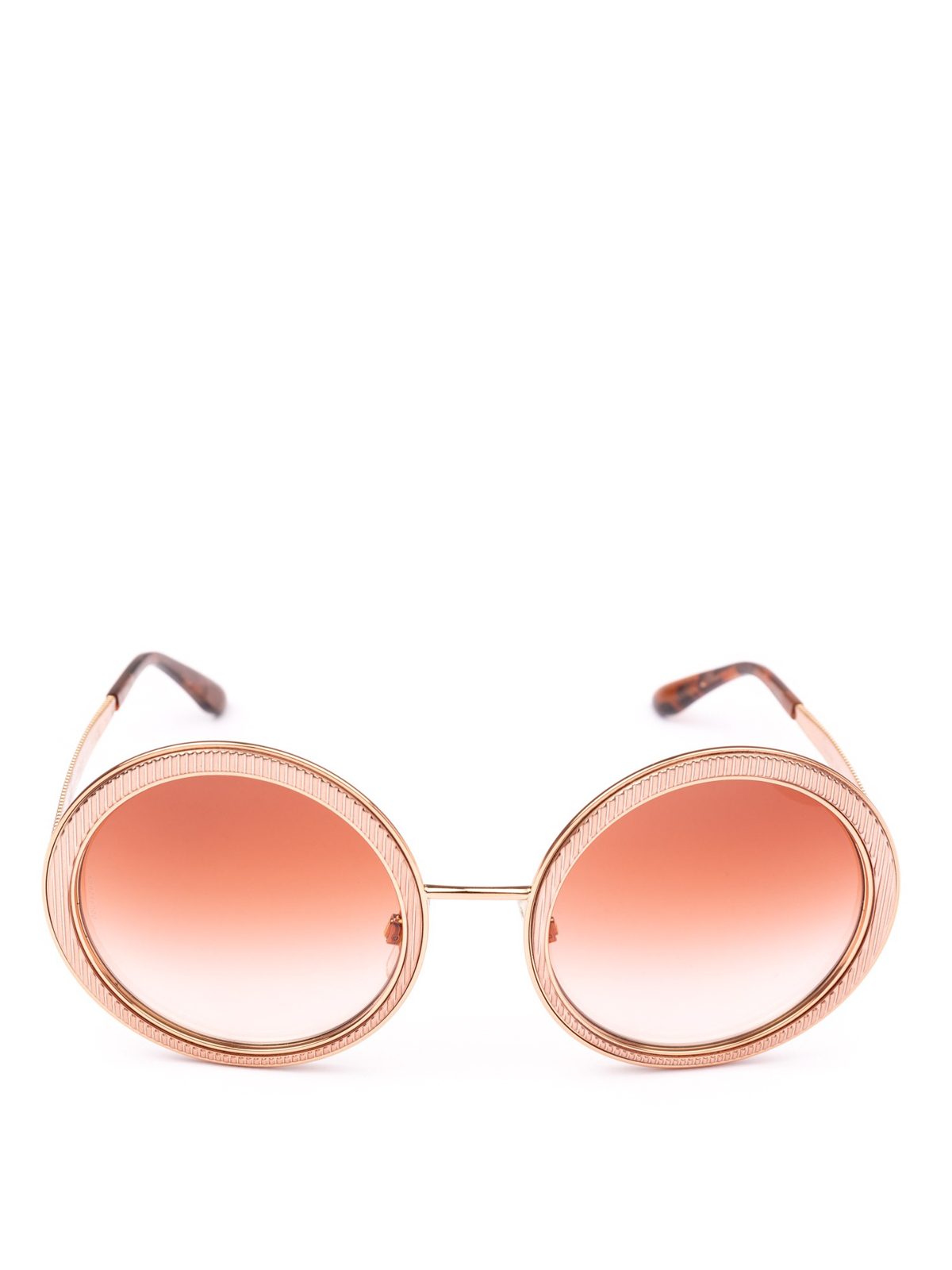 Dolce and gabbana rose best sale gold sunglasses