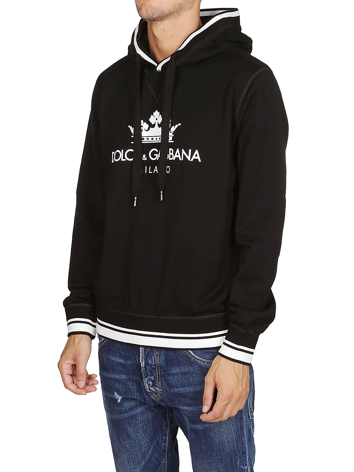 Dolce gabbana crown on sale hoodie