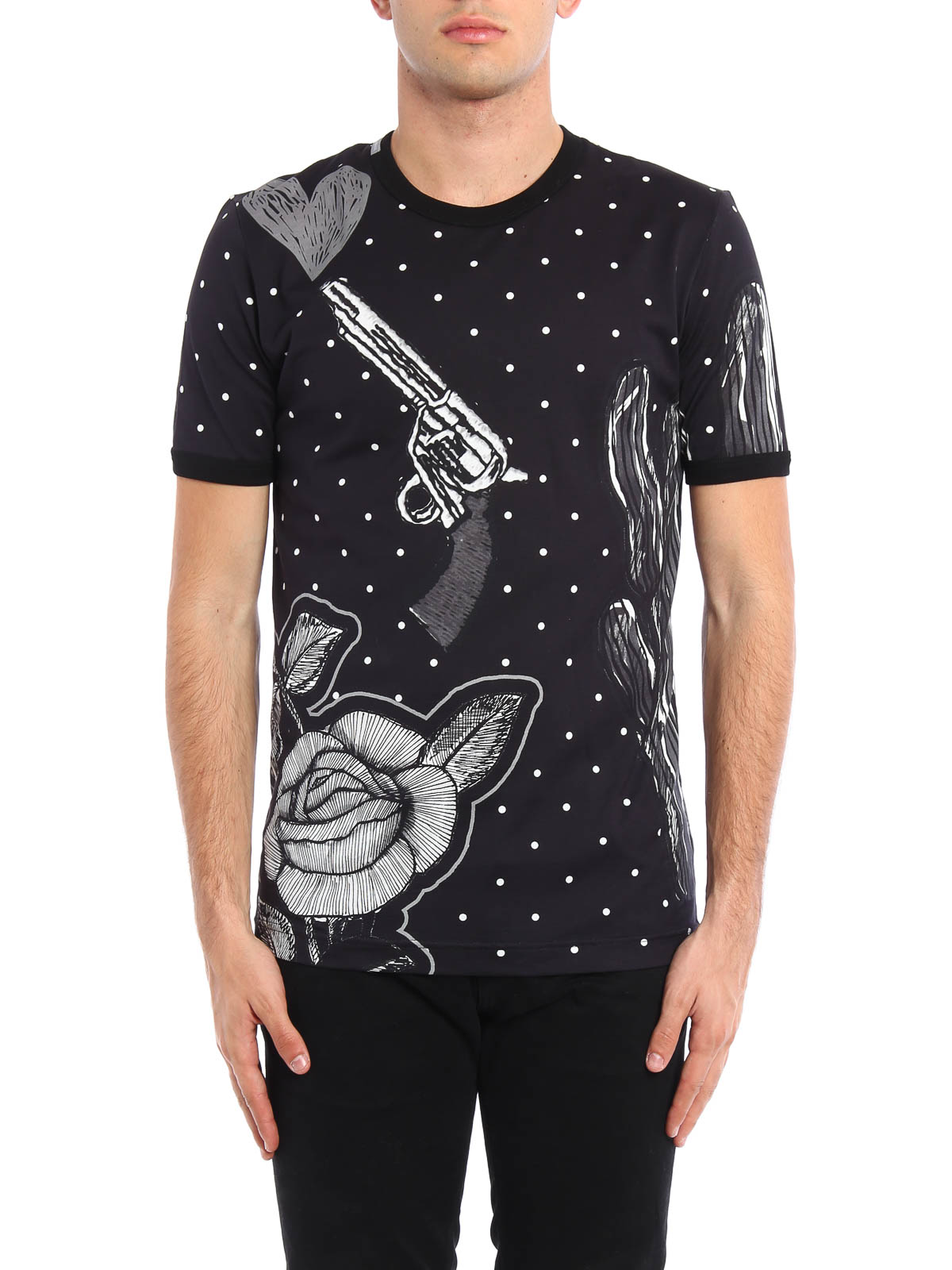 Dolce & Gabbana Sicilian Western print T-shirt|G8GH2TFP7L7HN120